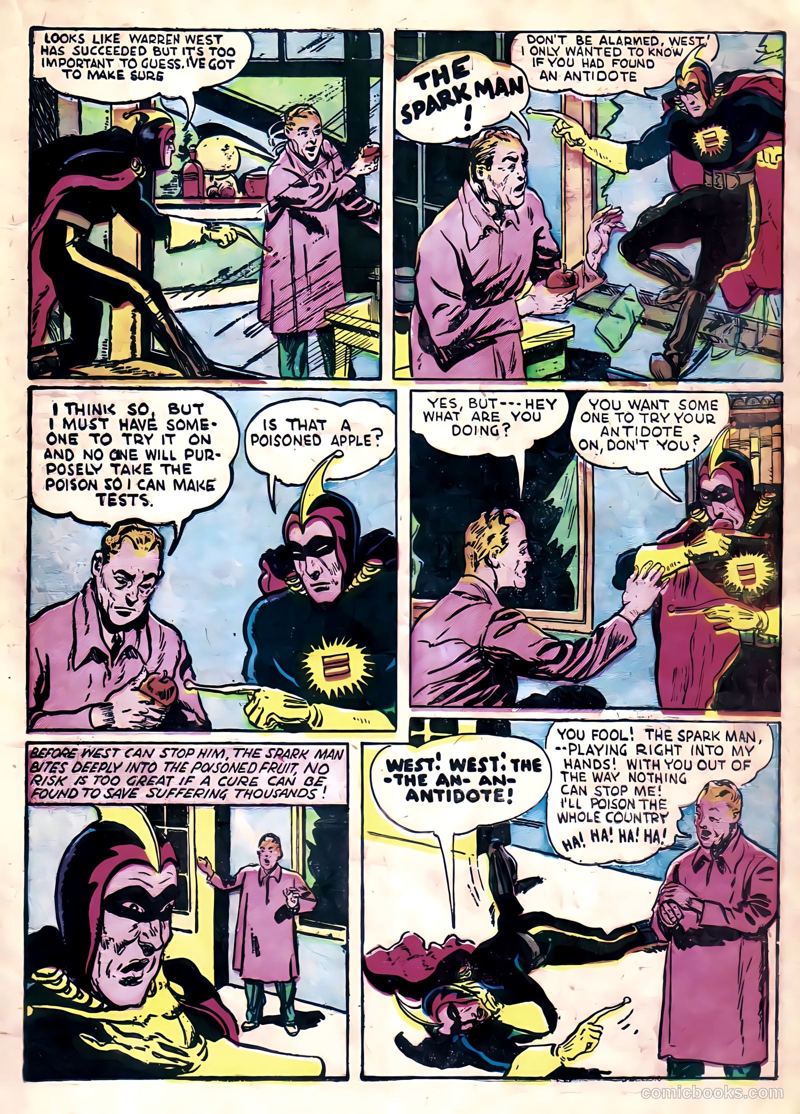 Spark Man Comics #1 — page 19 of 37