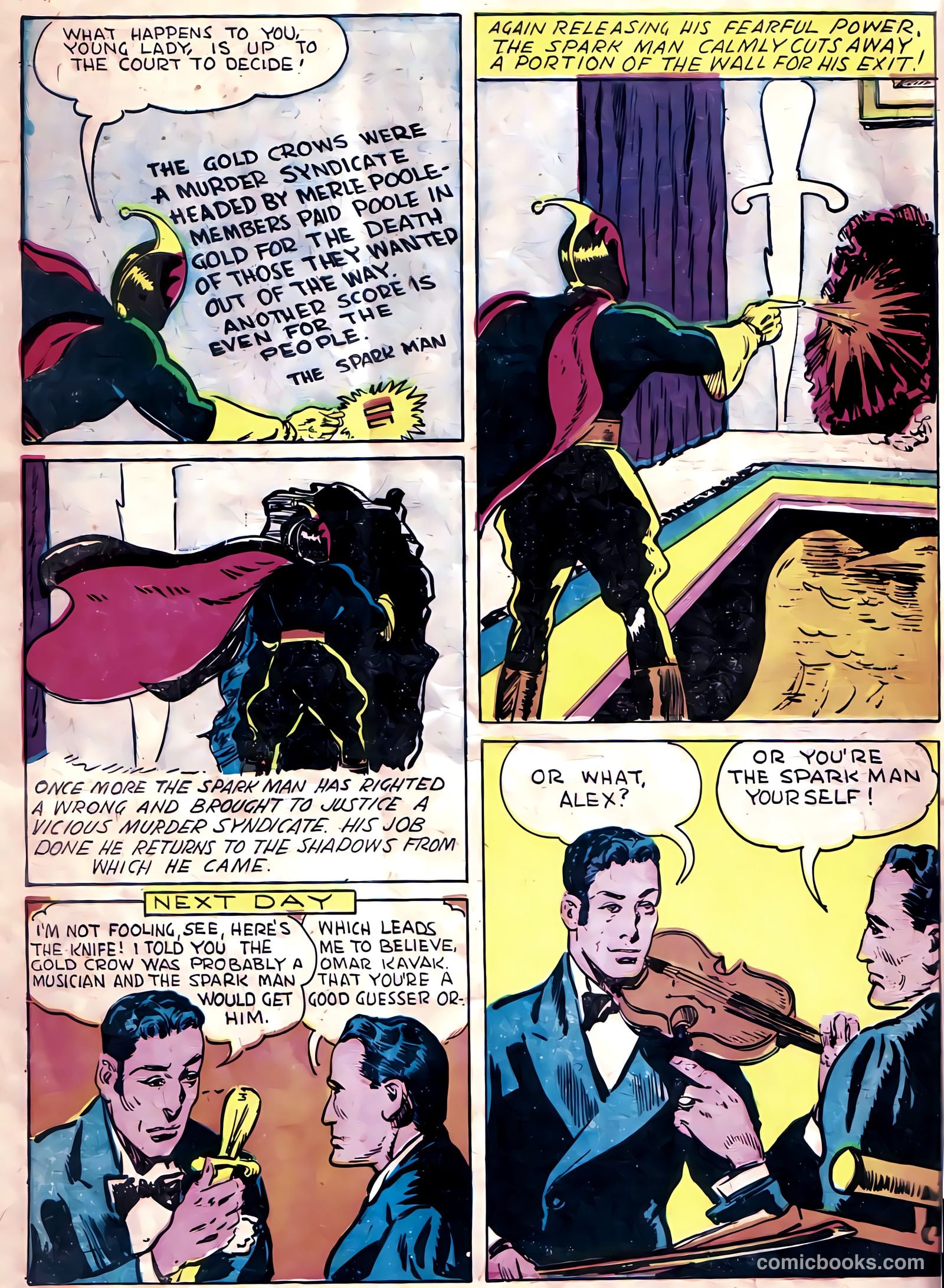 Spark Man Comics #1 — page 34 of 37