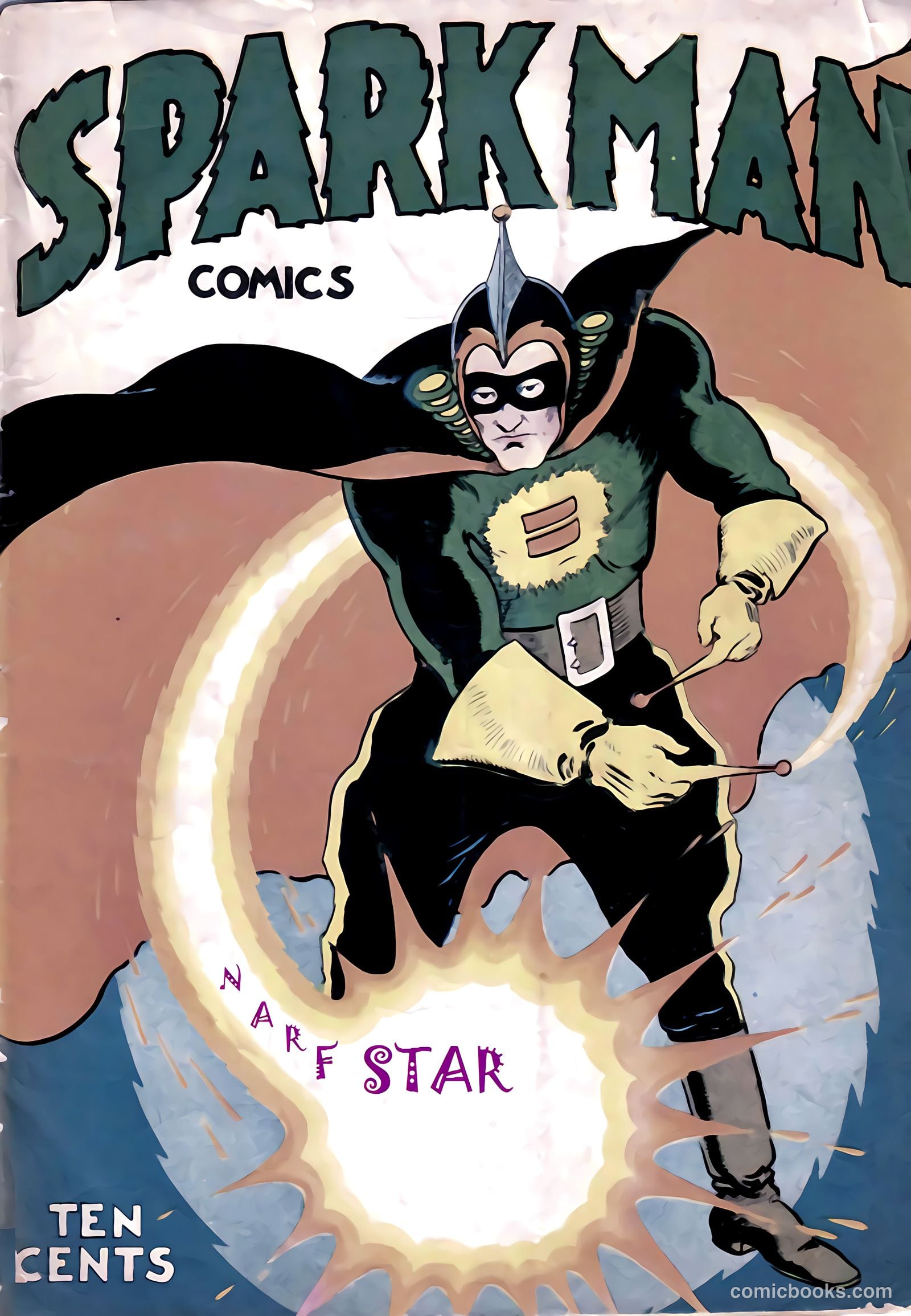 Spark Man Comics #1 — page 37 of 37