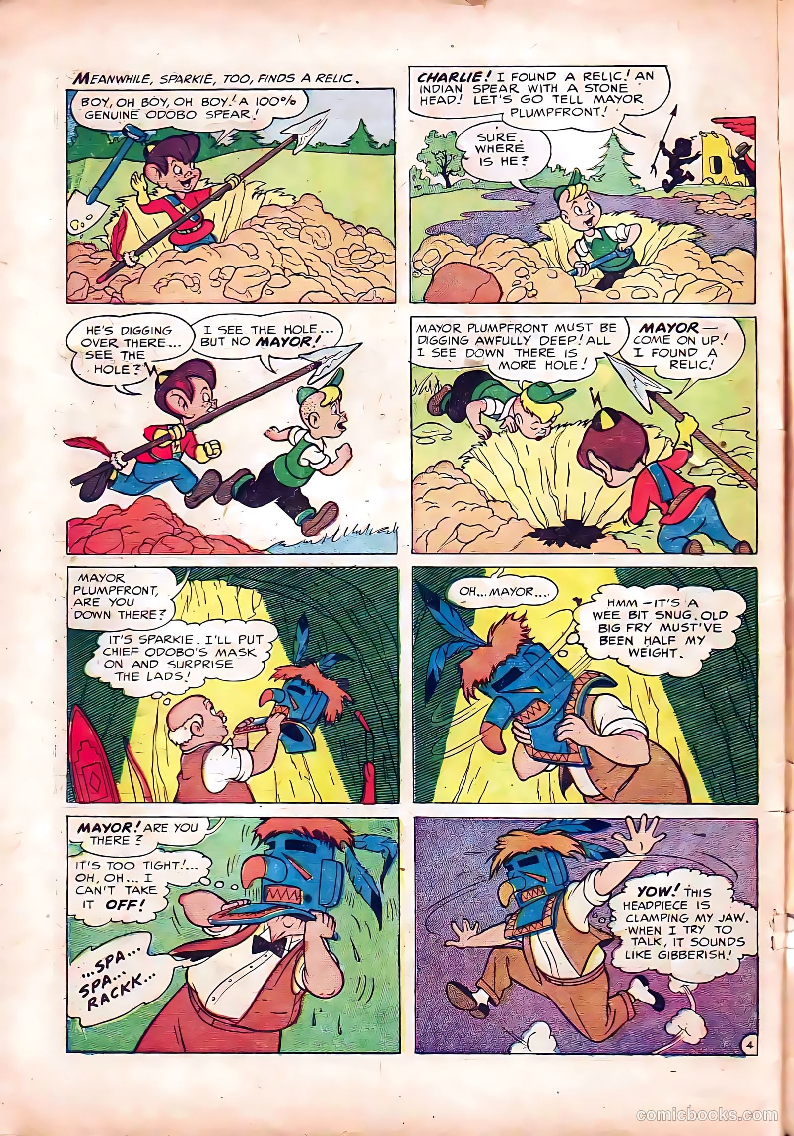 Sparkle Comics #4 — page 30 of 36
