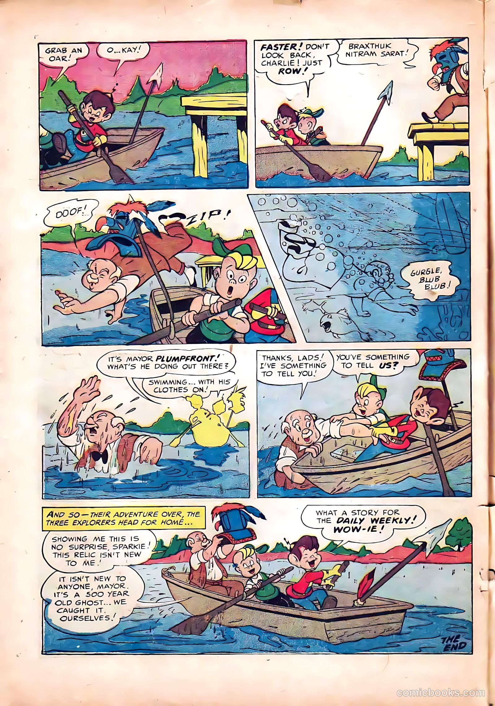 Sparkle Comics #4 — page 32 of 36