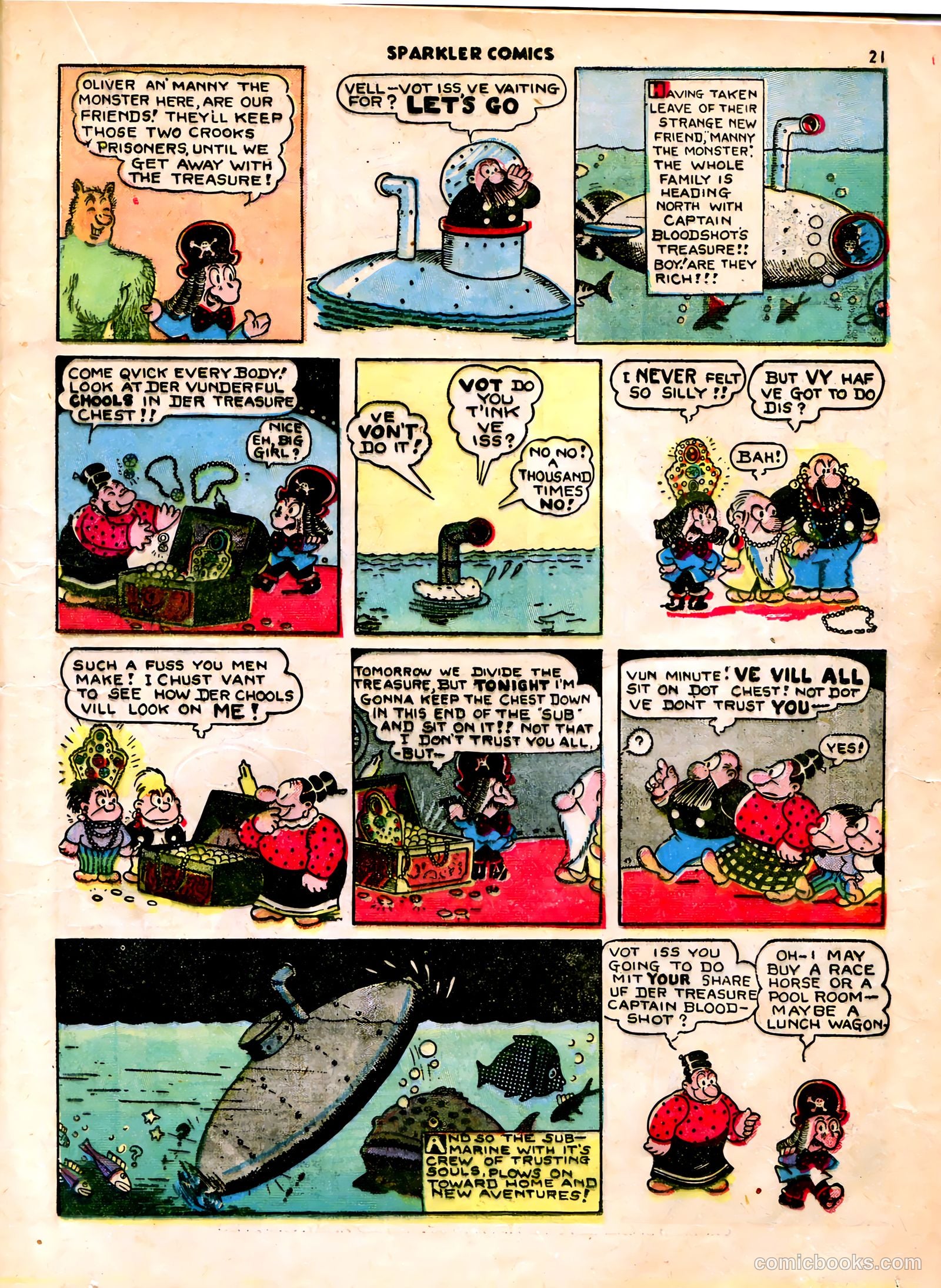 Sparkle Comics #11 — page 23 of 53