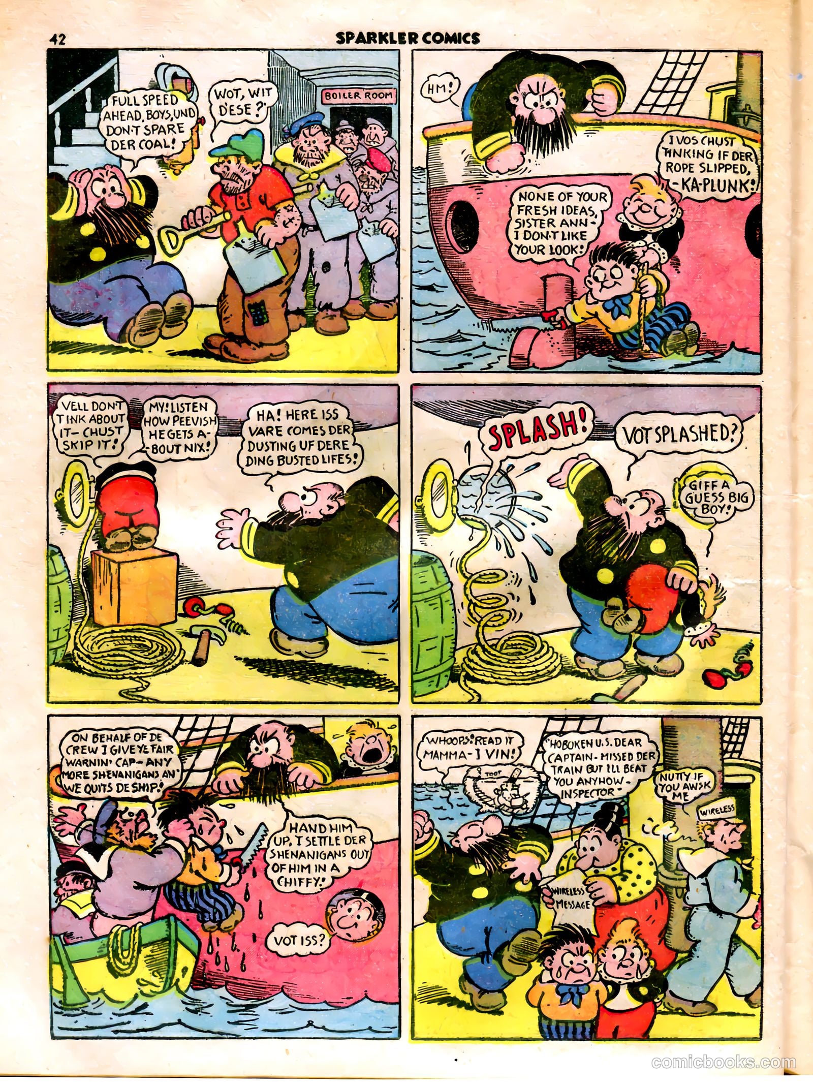 Sparkle Comics #13 — page 32 of 56