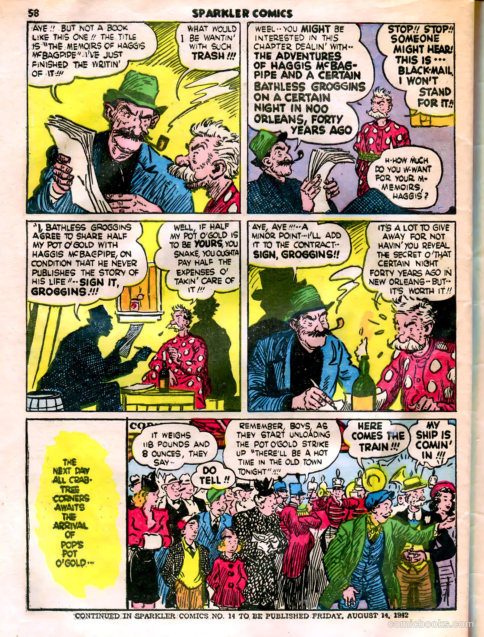 Sparkle Comics #13 — page 48 of 56