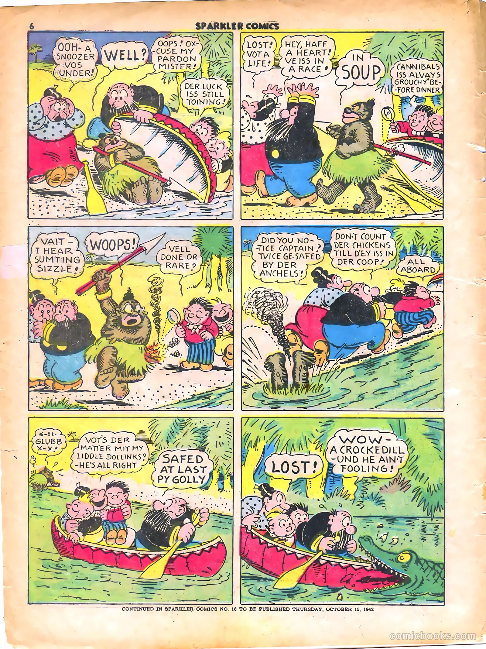 Sparkle Comics #15 — page 8 of 56