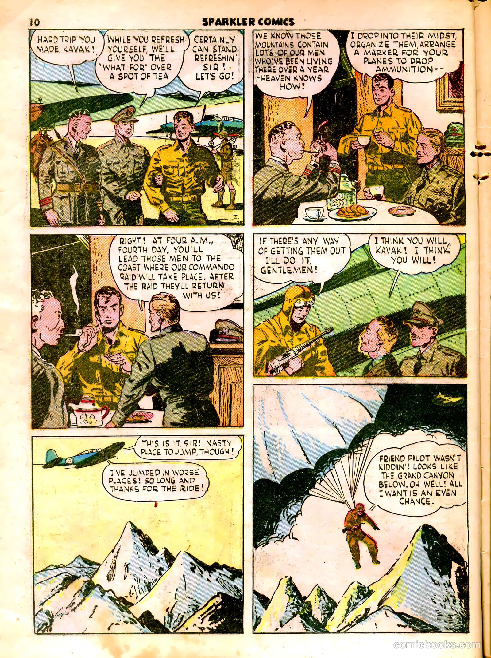 Sparkle Comics #17 — page 6 of 54