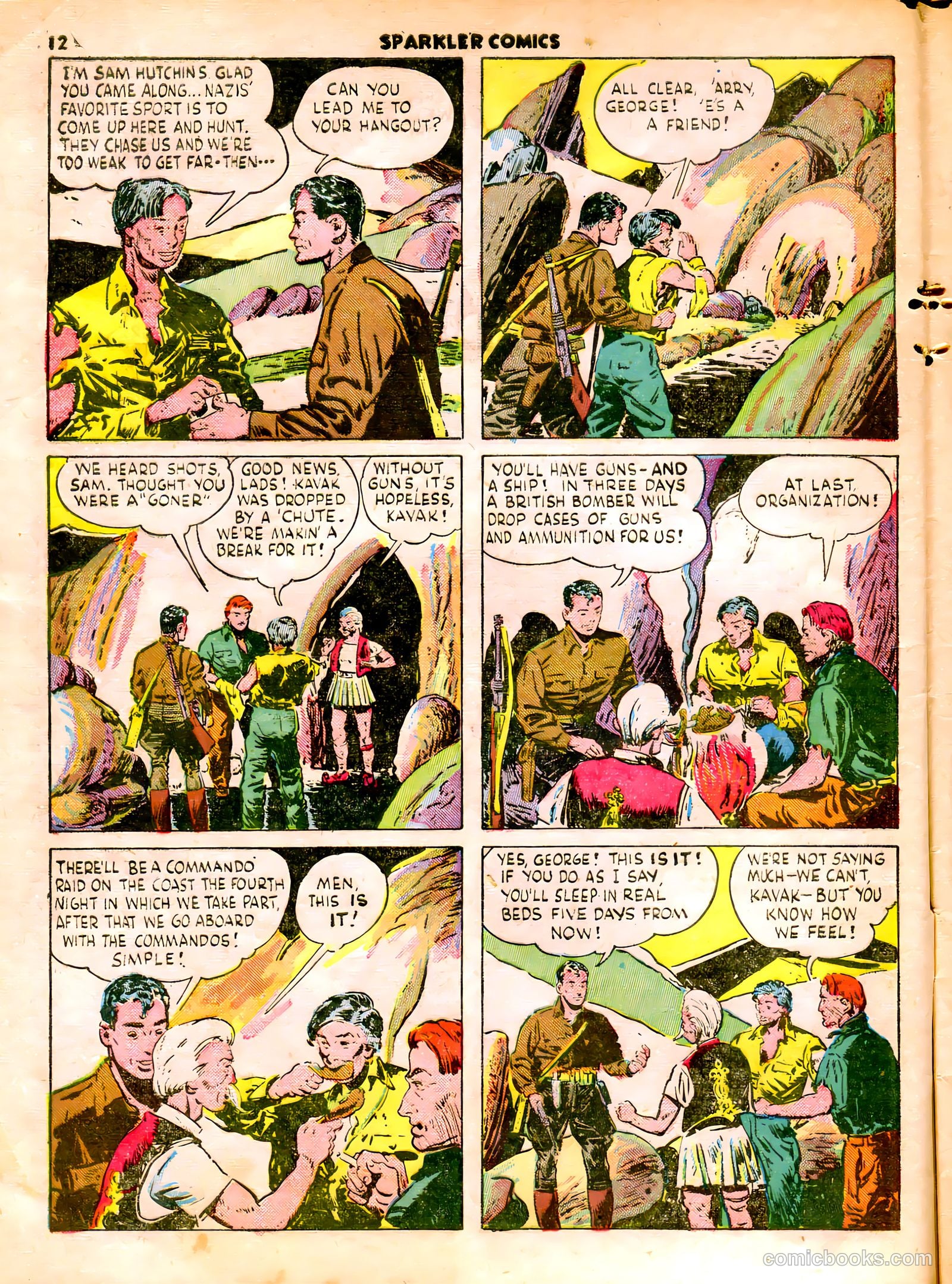 Sparkle Comics #17 — page 8 of 54