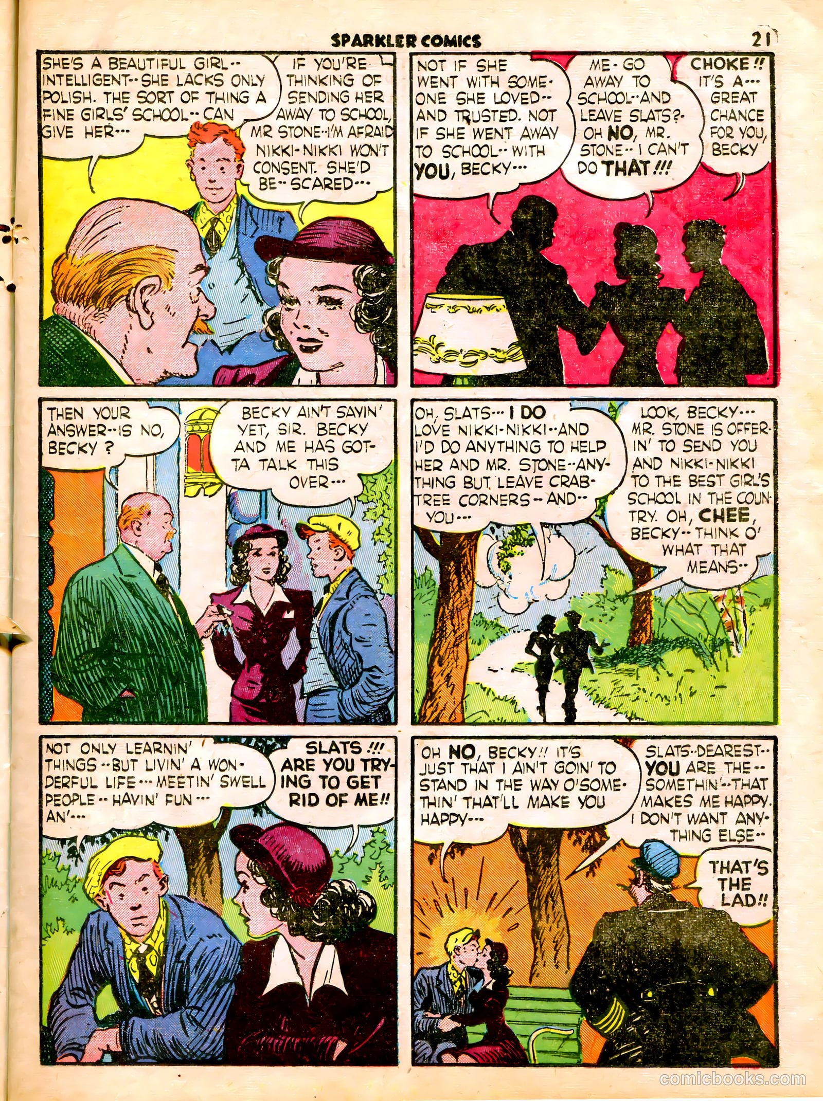 Sparkle Comics #17 — page 17 of 54