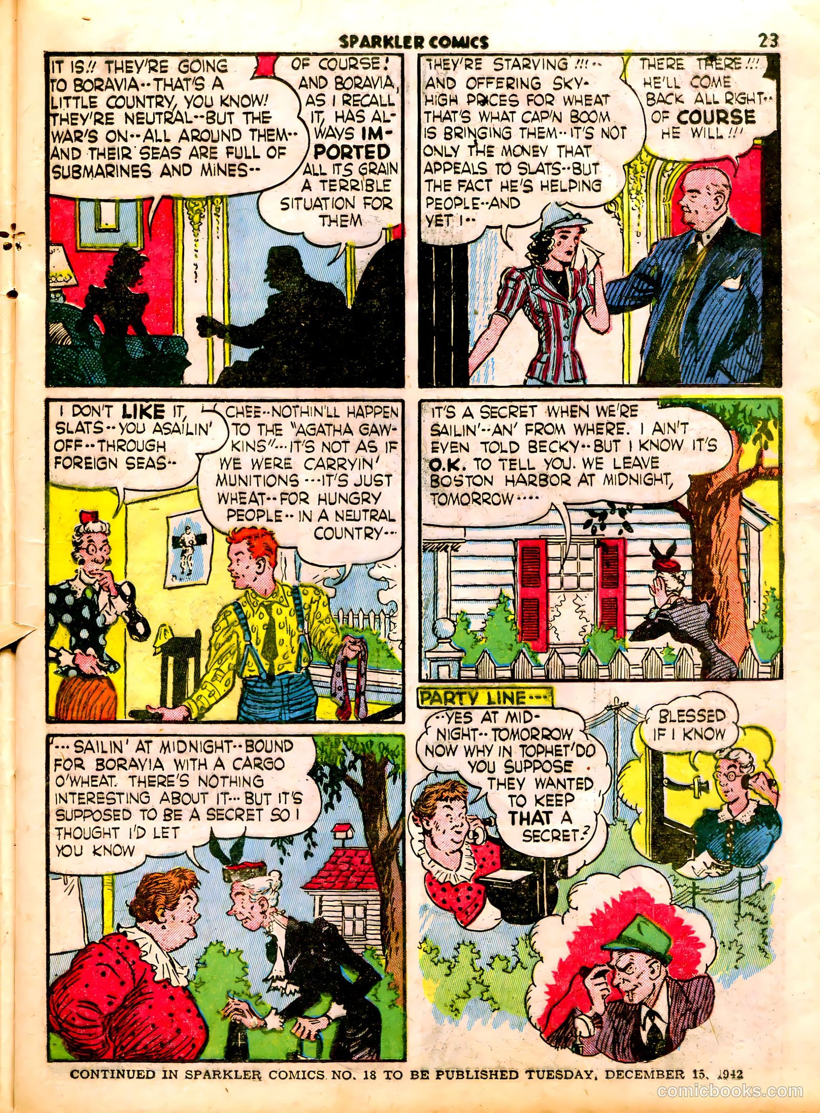 Sparkle Comics #17 — page 19 of 54