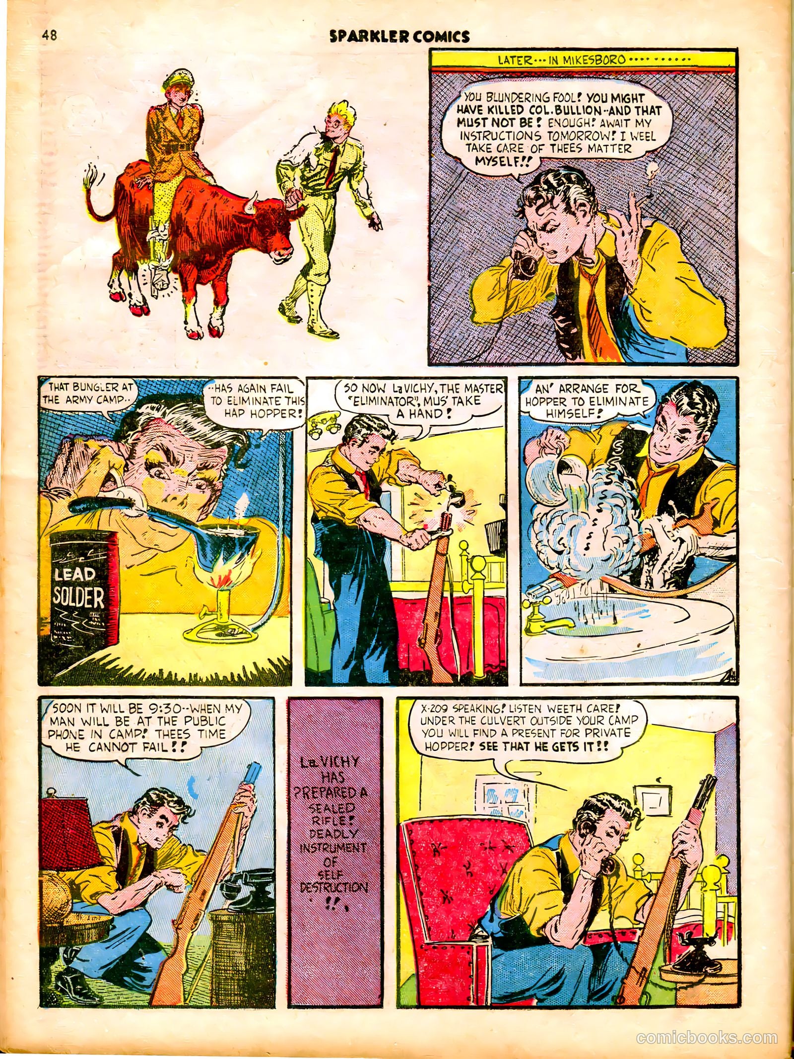 Sparkle Comics #17 — page 36 of 54
