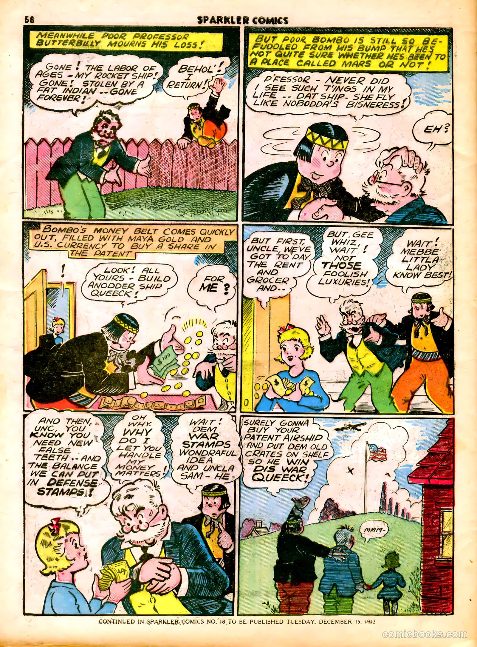 Sparkle Comics #17 — page 46 of 54