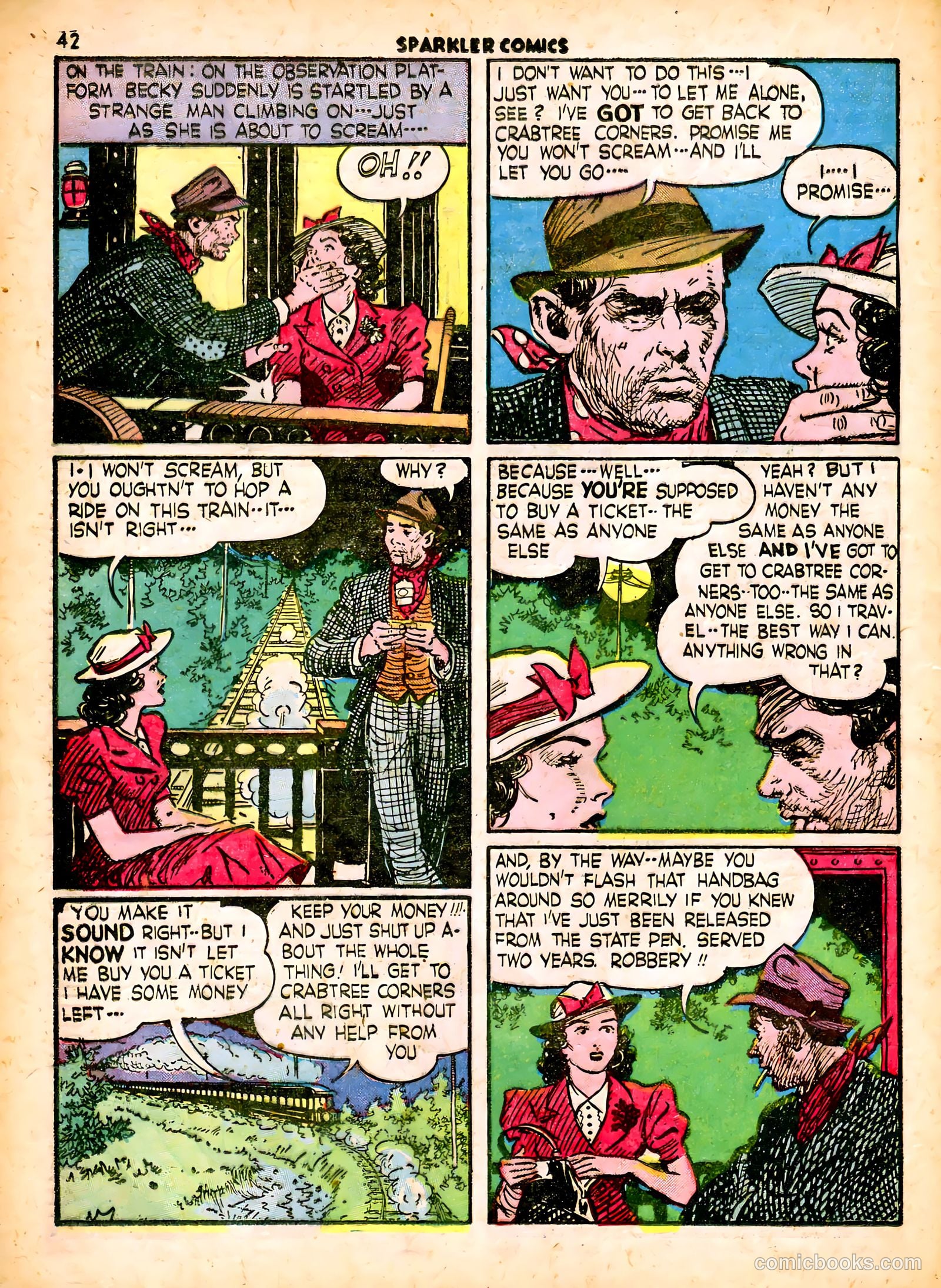Sparkle Comics #18 — page 37 of 56