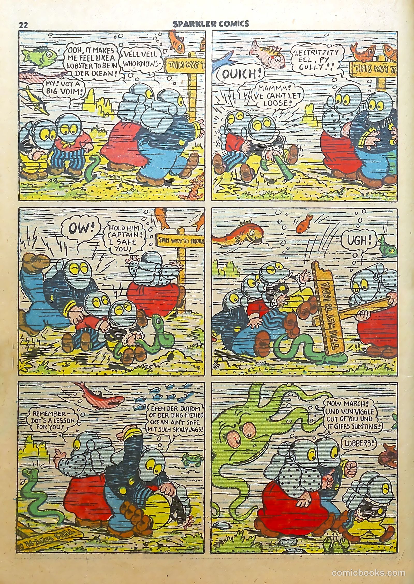 Sparkle Comics #19 — page 17 of 54