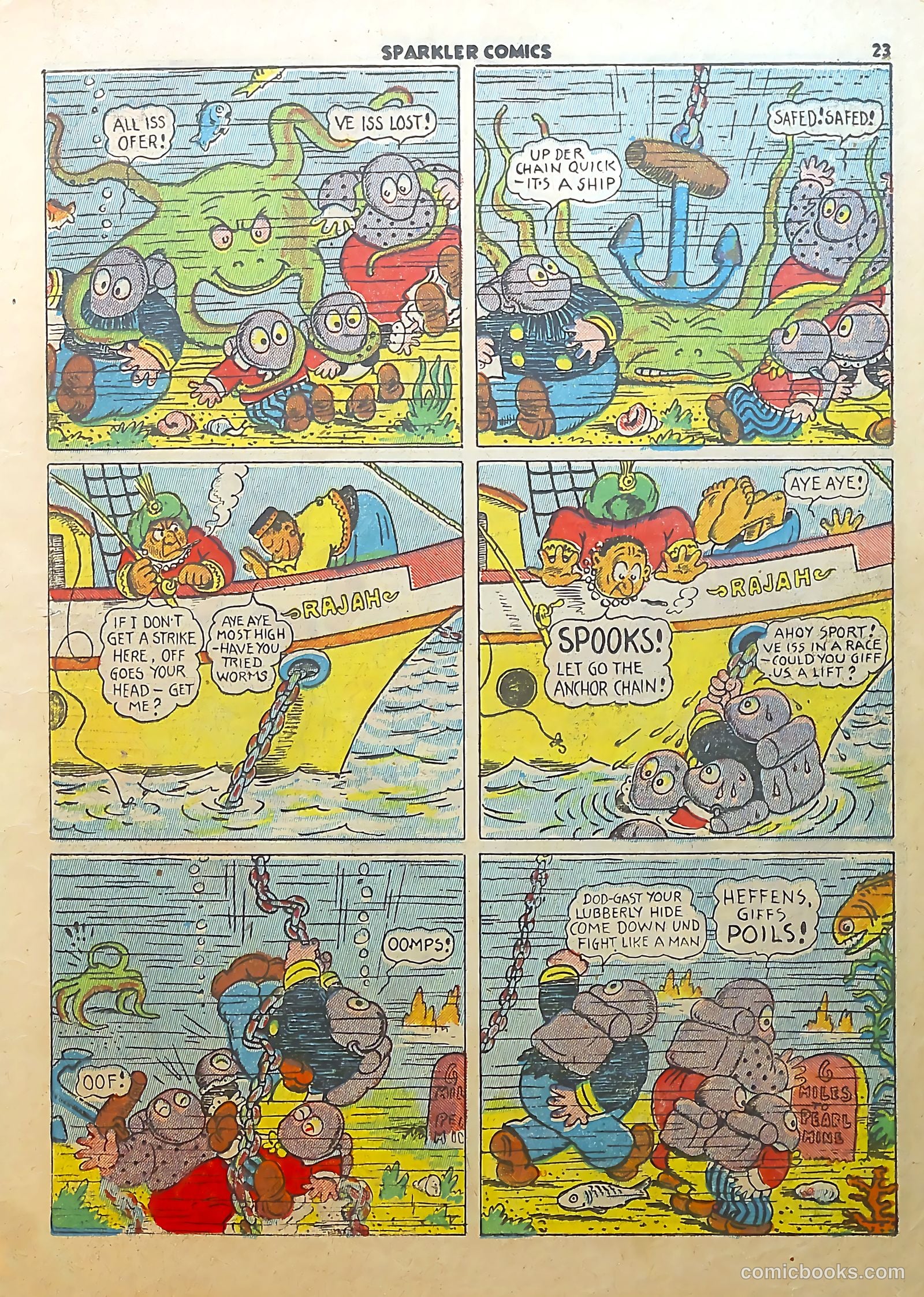 Sparkle Comics #19 — page 18 of 54