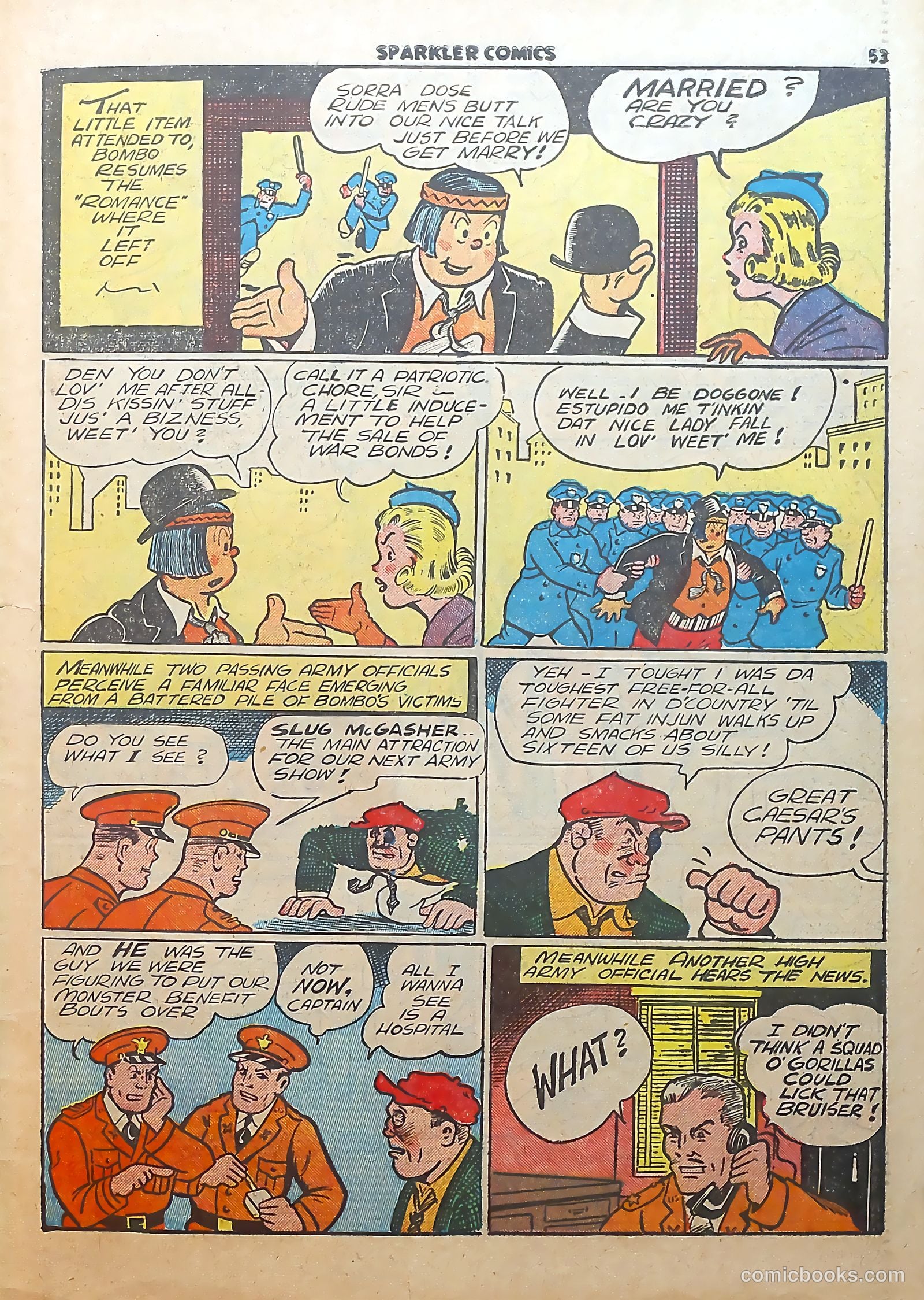 Sparkle Comics #19 — page 41 of 54