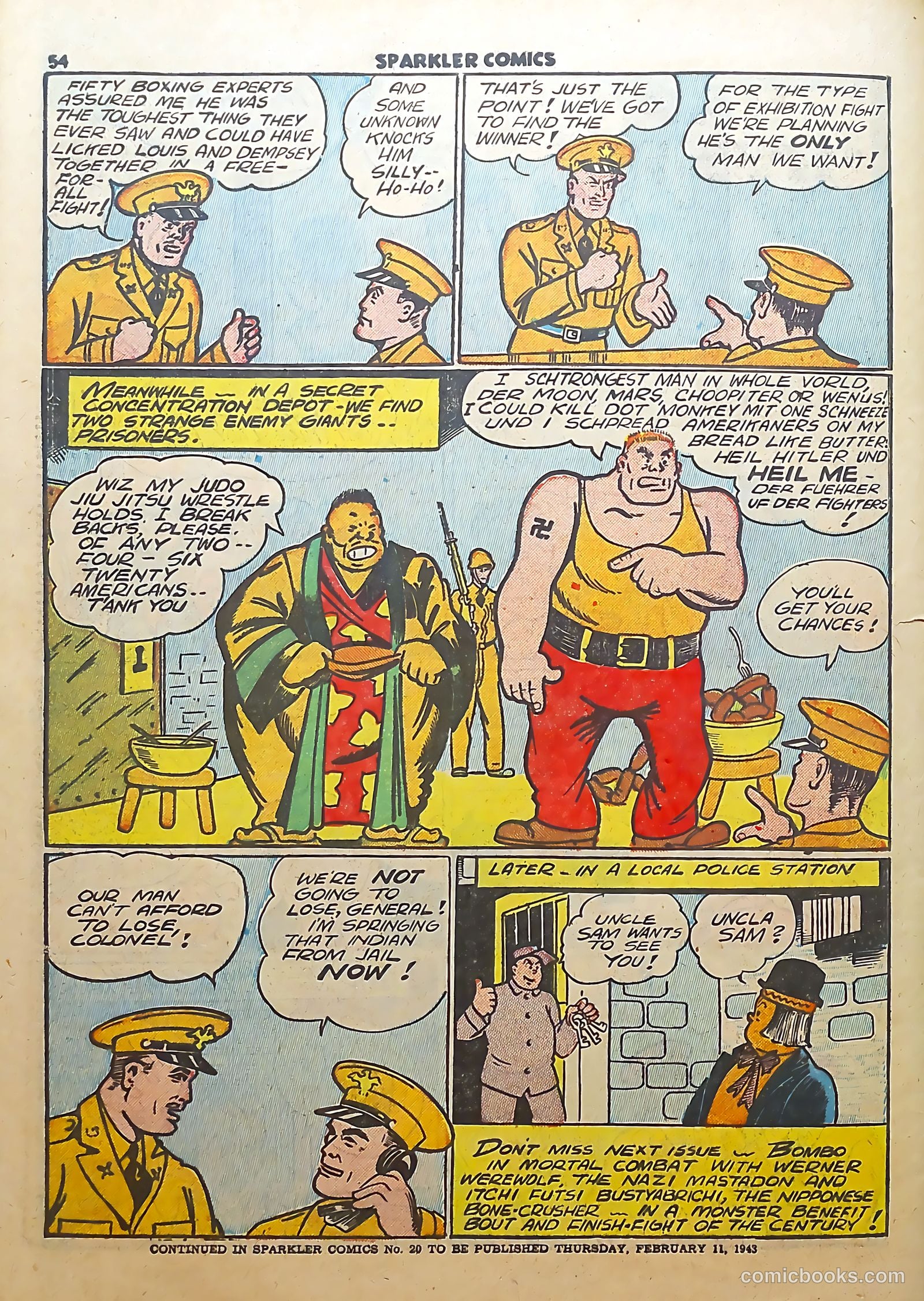 Sparkle Comics #19 — page 42 of 54