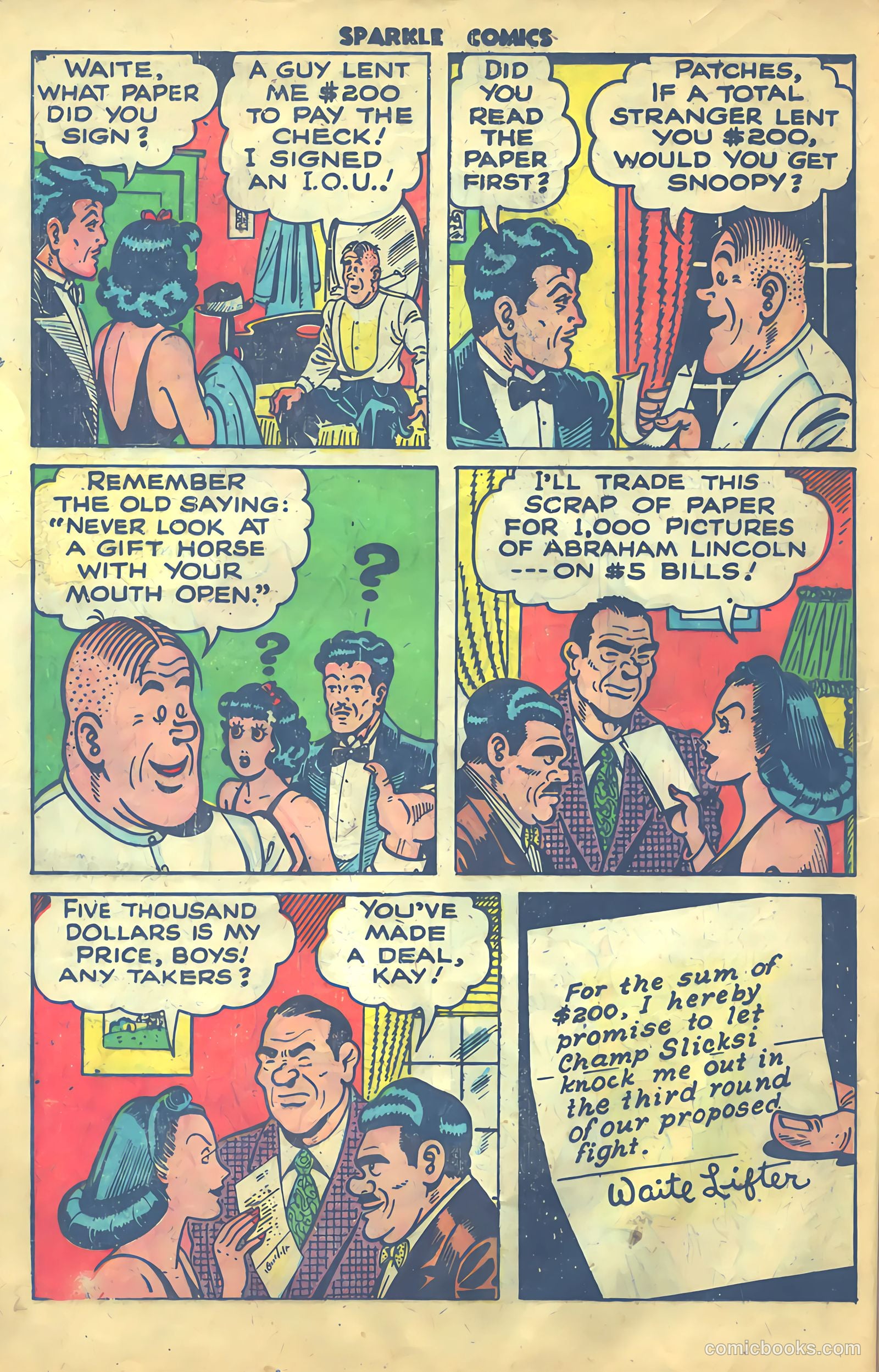 Sparkle Comics #2 — page 10 of 36