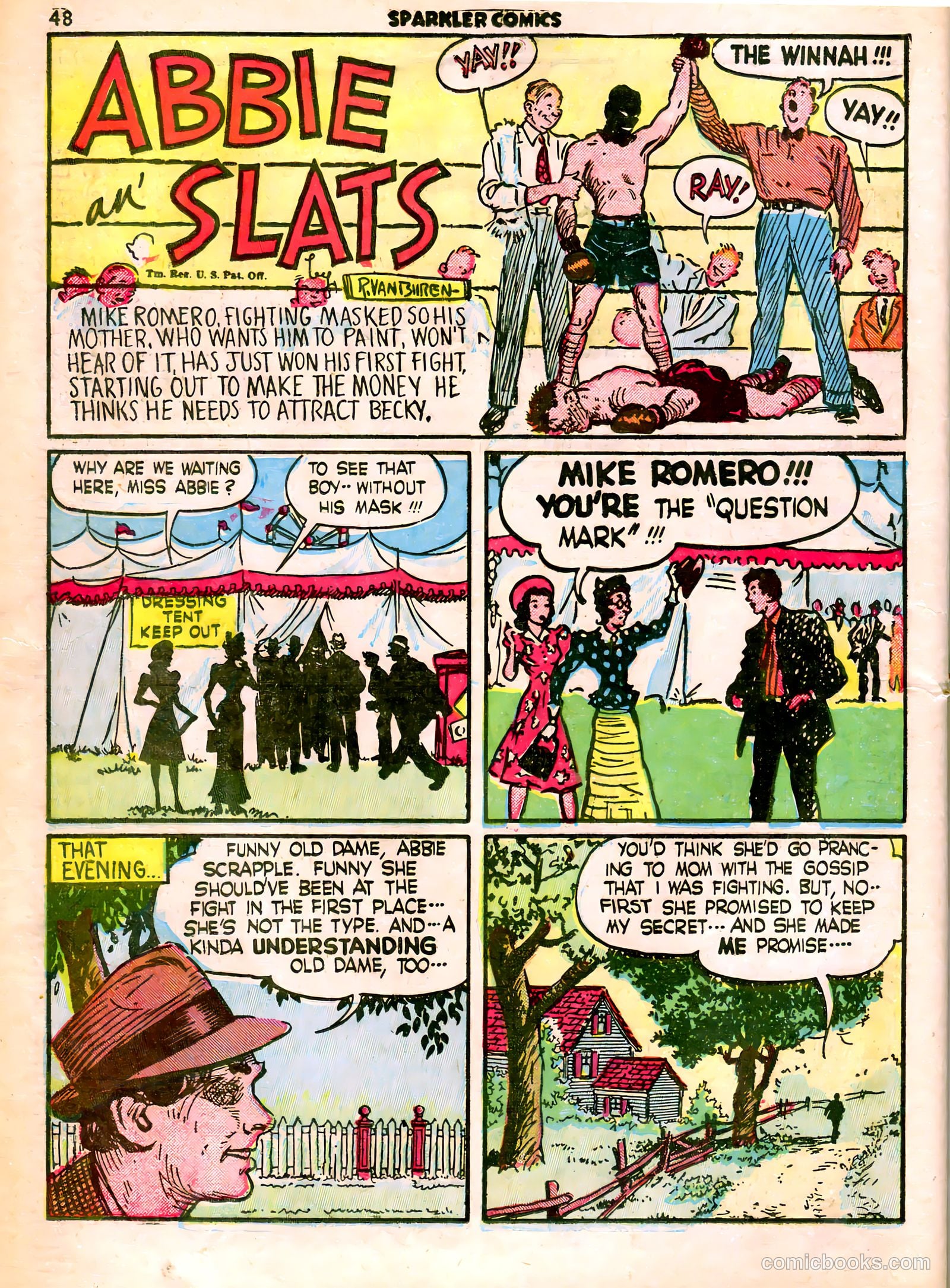 Sparkle Comics #20 — page 35 of 53