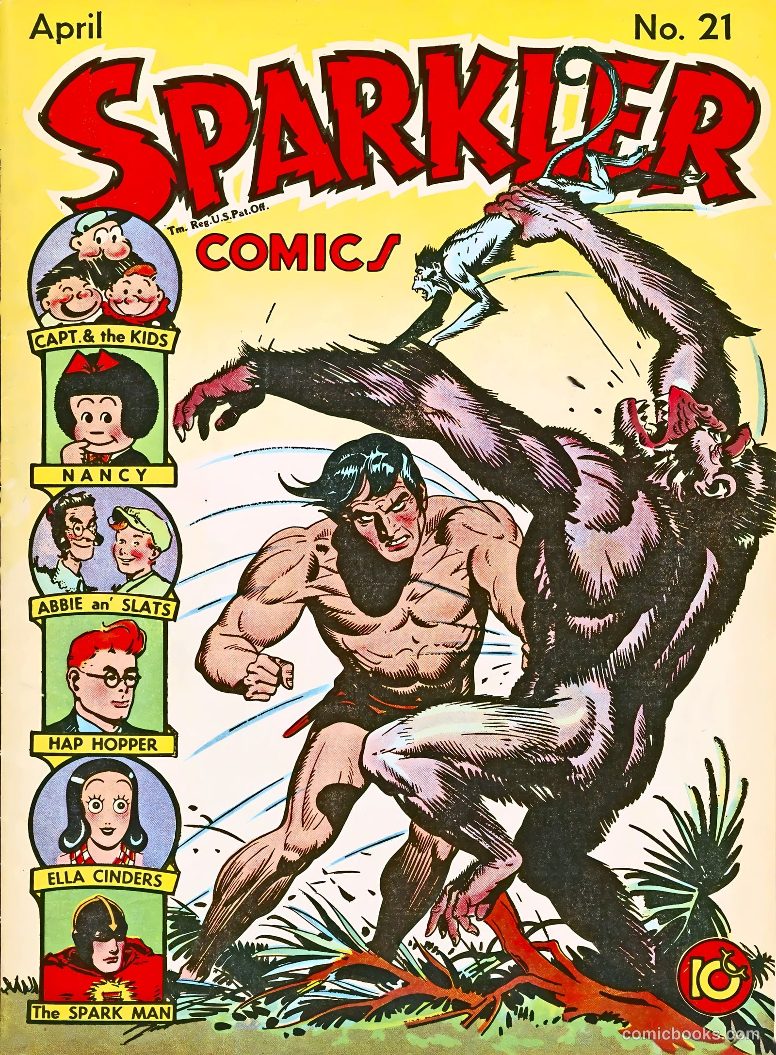 Sparkle Comics #21 — page 1 of 56