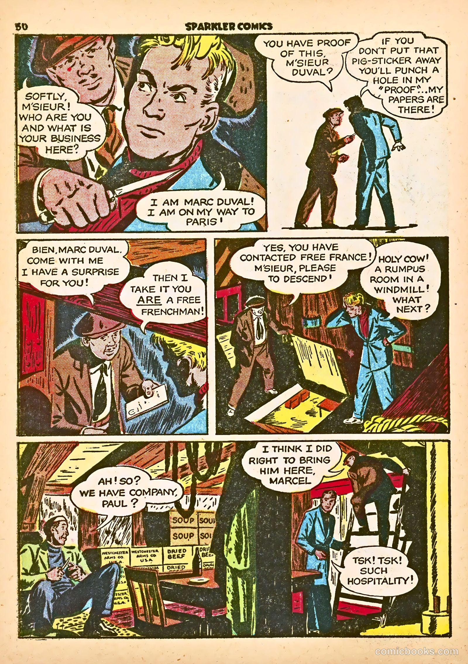 Sparkle Comics #21 — page 40 of 56
