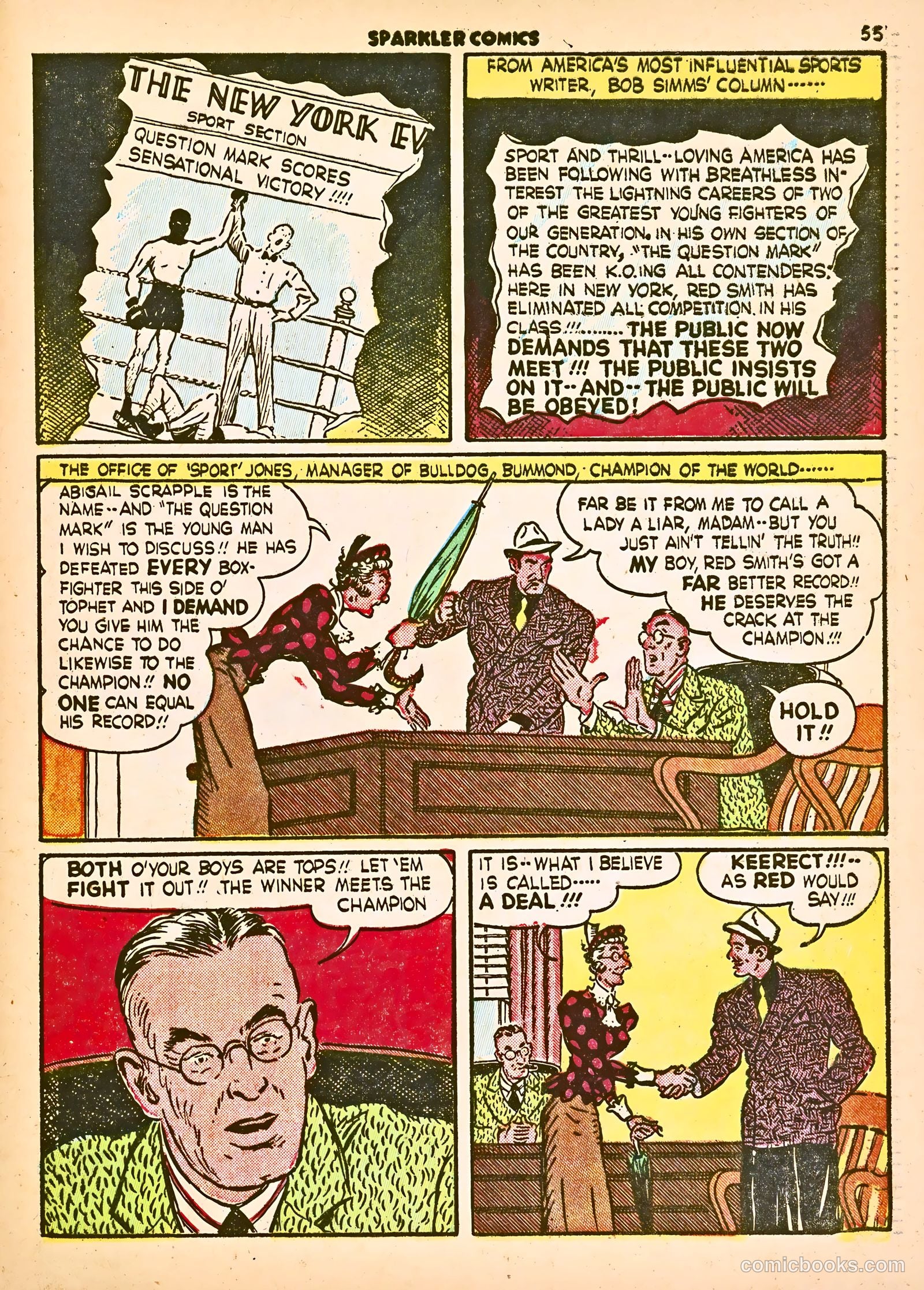 Sparkle Comics #21 — page 45 of 56