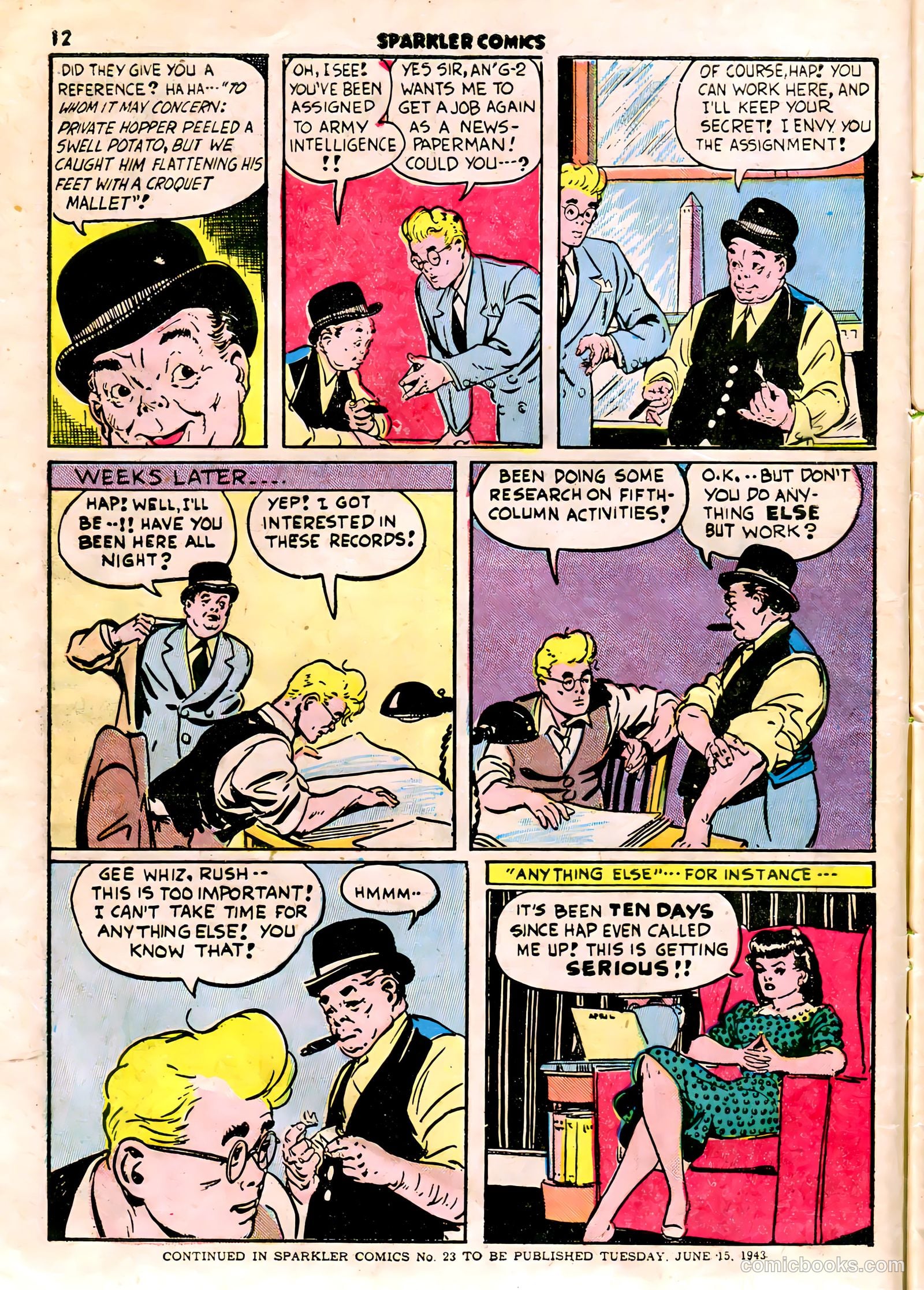Sparkle Comics #22 — page 7 of 56