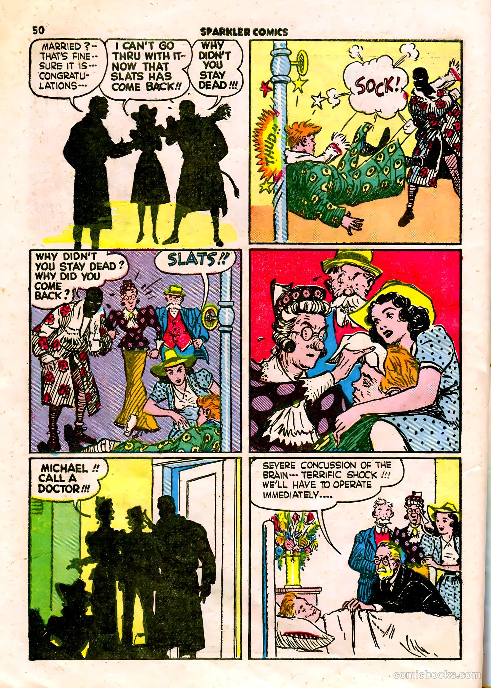 Sparkle Comics #22 — page 40 of 56