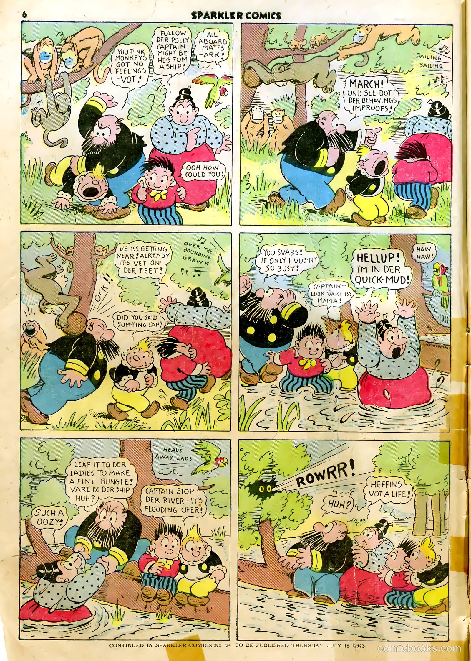 Sparkle Comics #23 — page 8 of 53