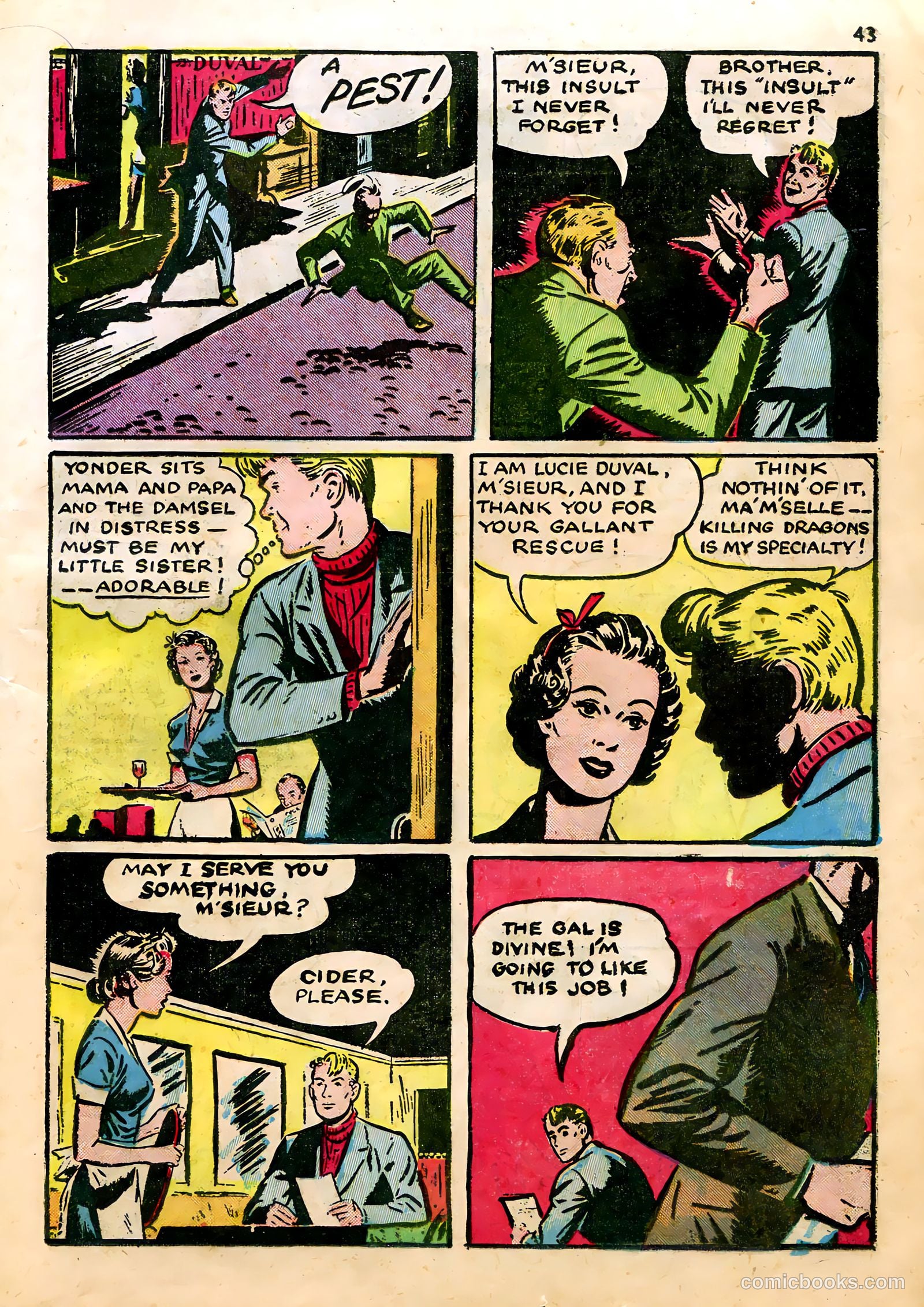 Sparkle Comics #23 — page 35 of 53