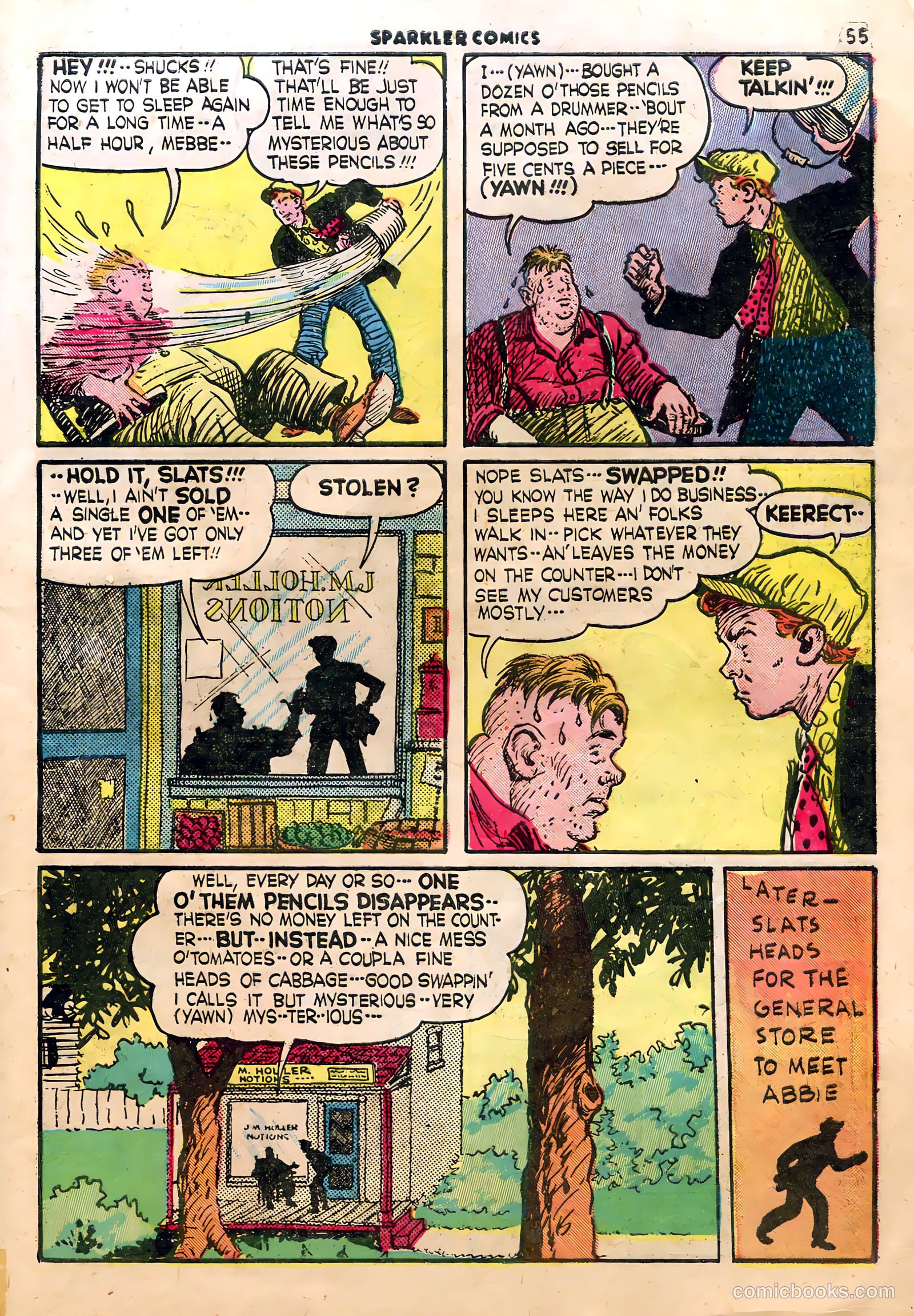 Sparkle Comics #23 — page 47 of 53