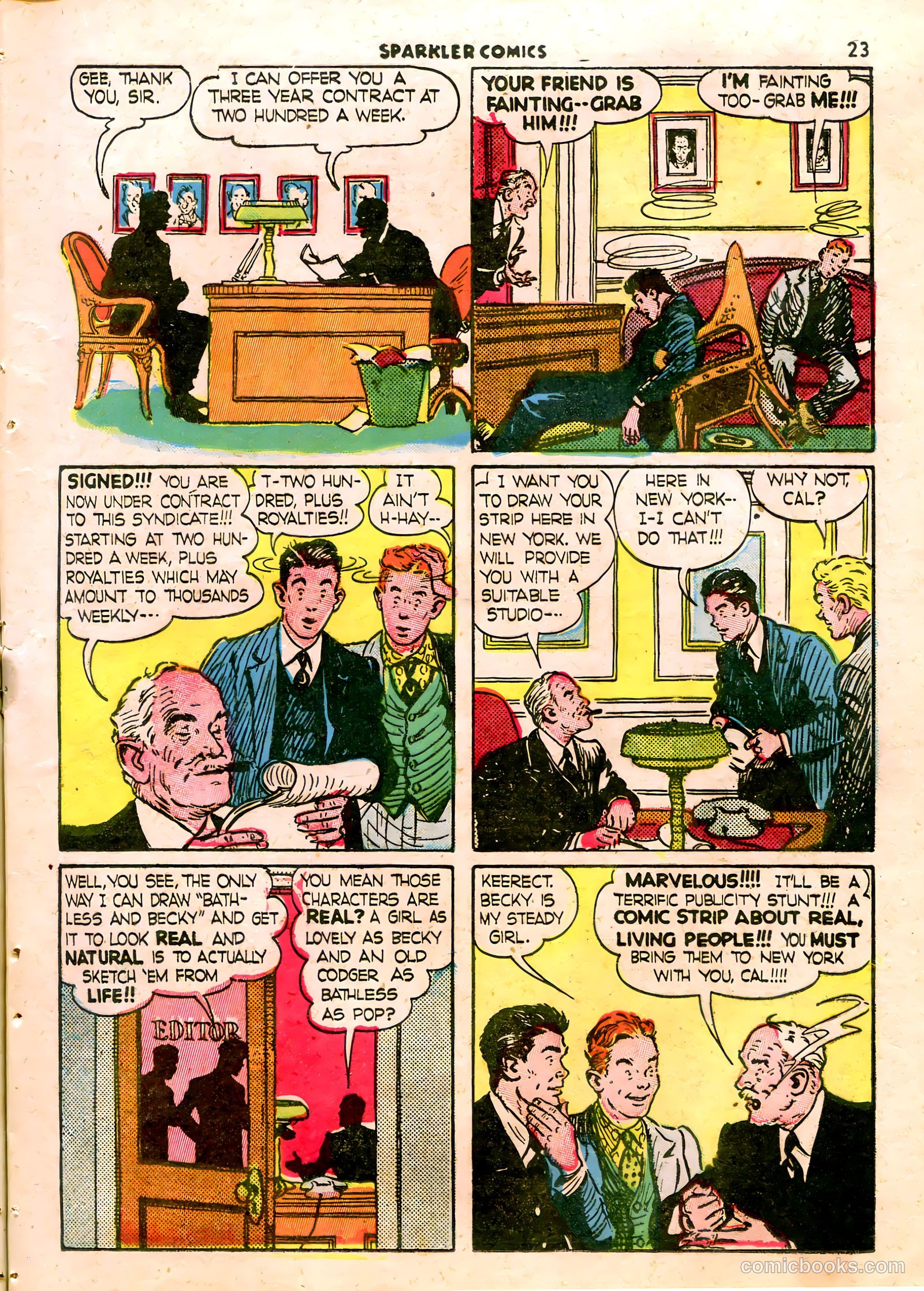 Sparkle Comics #24 — page 18 of 56