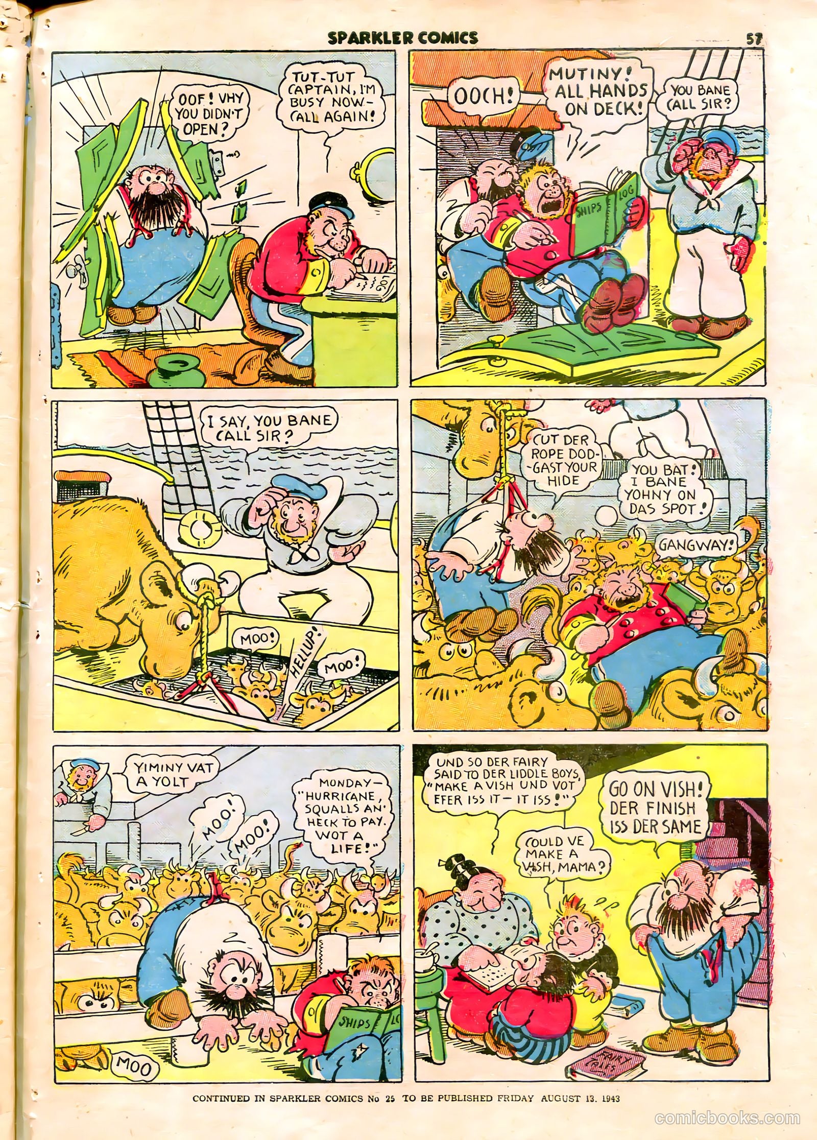 Sparkle Comics #24 — page 47 of 56