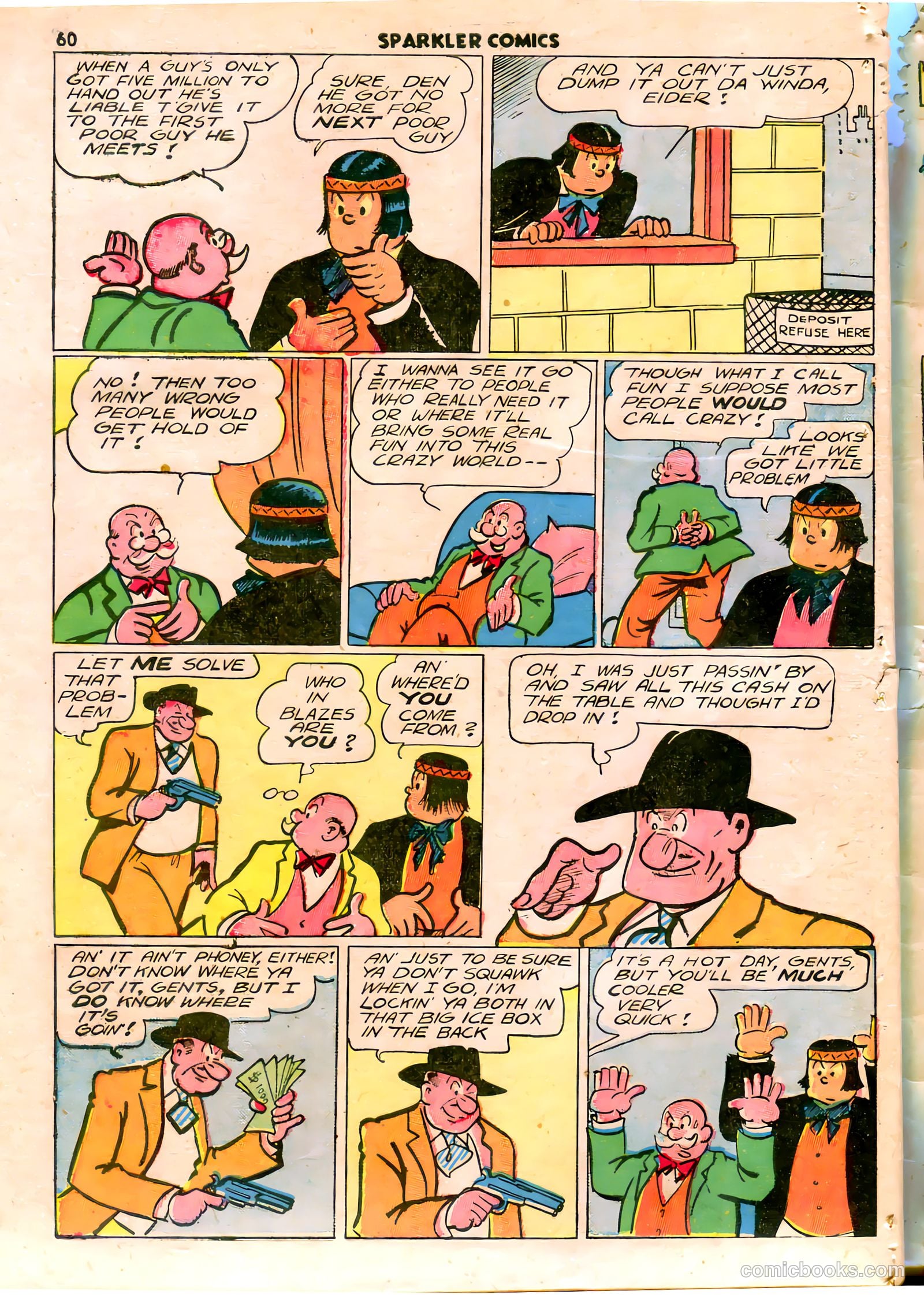 Sparkle Comics #24 — page 50 of 56