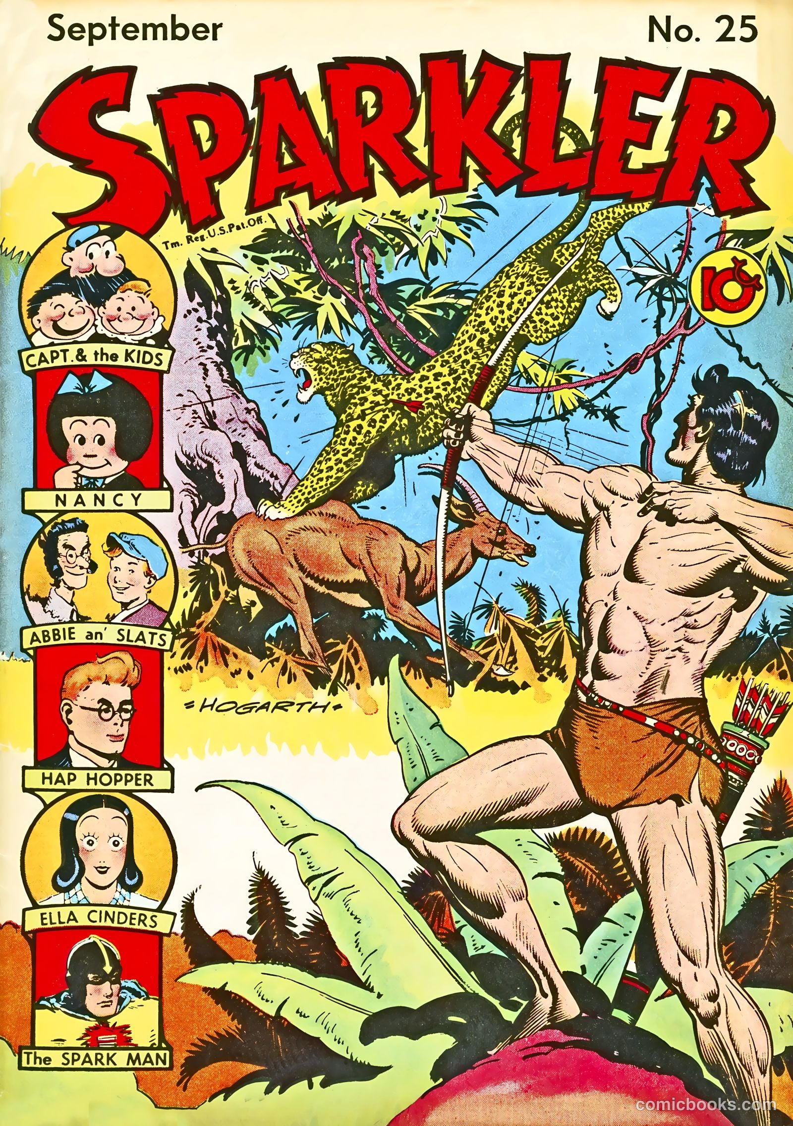 Sparkle Comics #25 — page 1 of 49