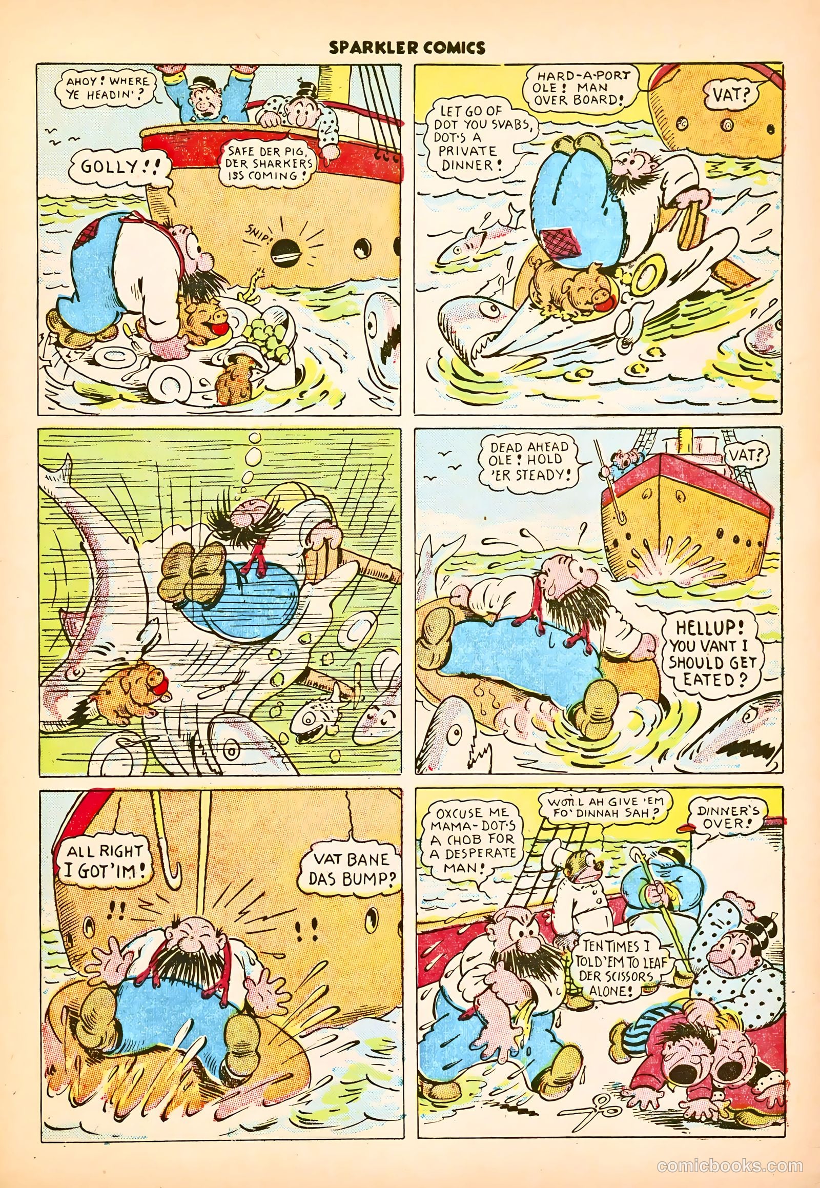 Sparkle Comics #25 — page 36 of 49