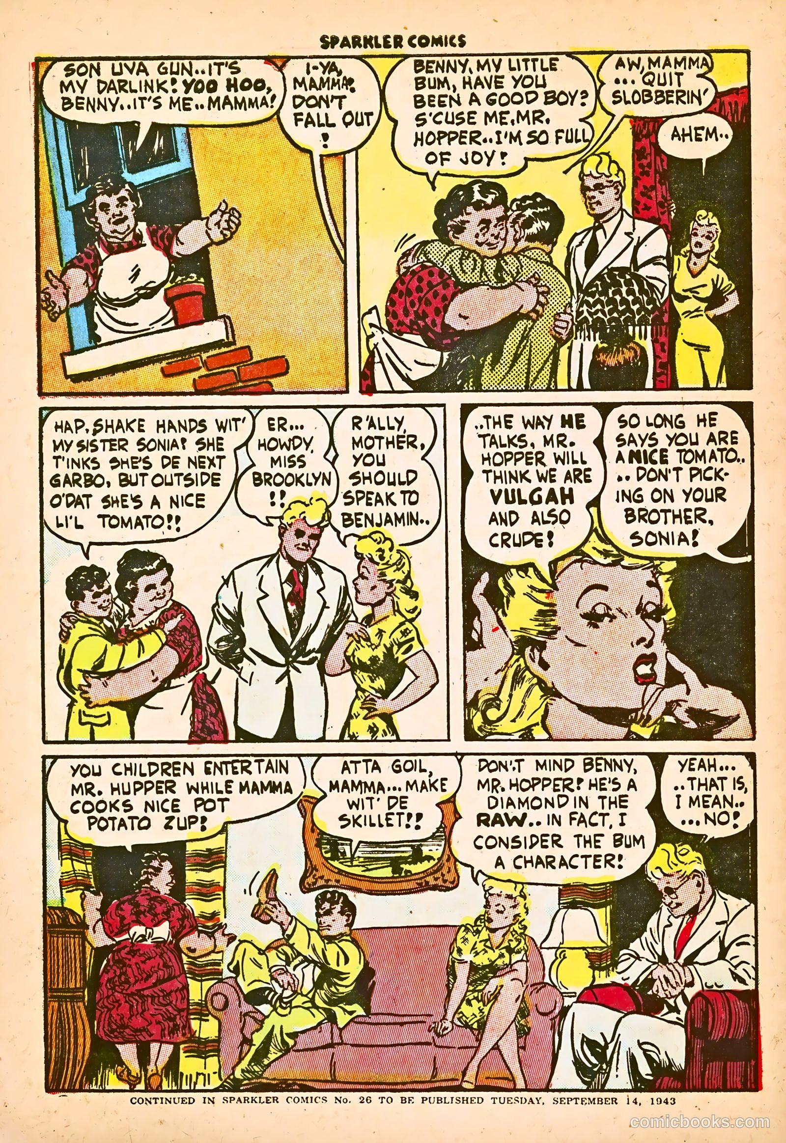 Sparkle Comics #25 — page 45 of 49