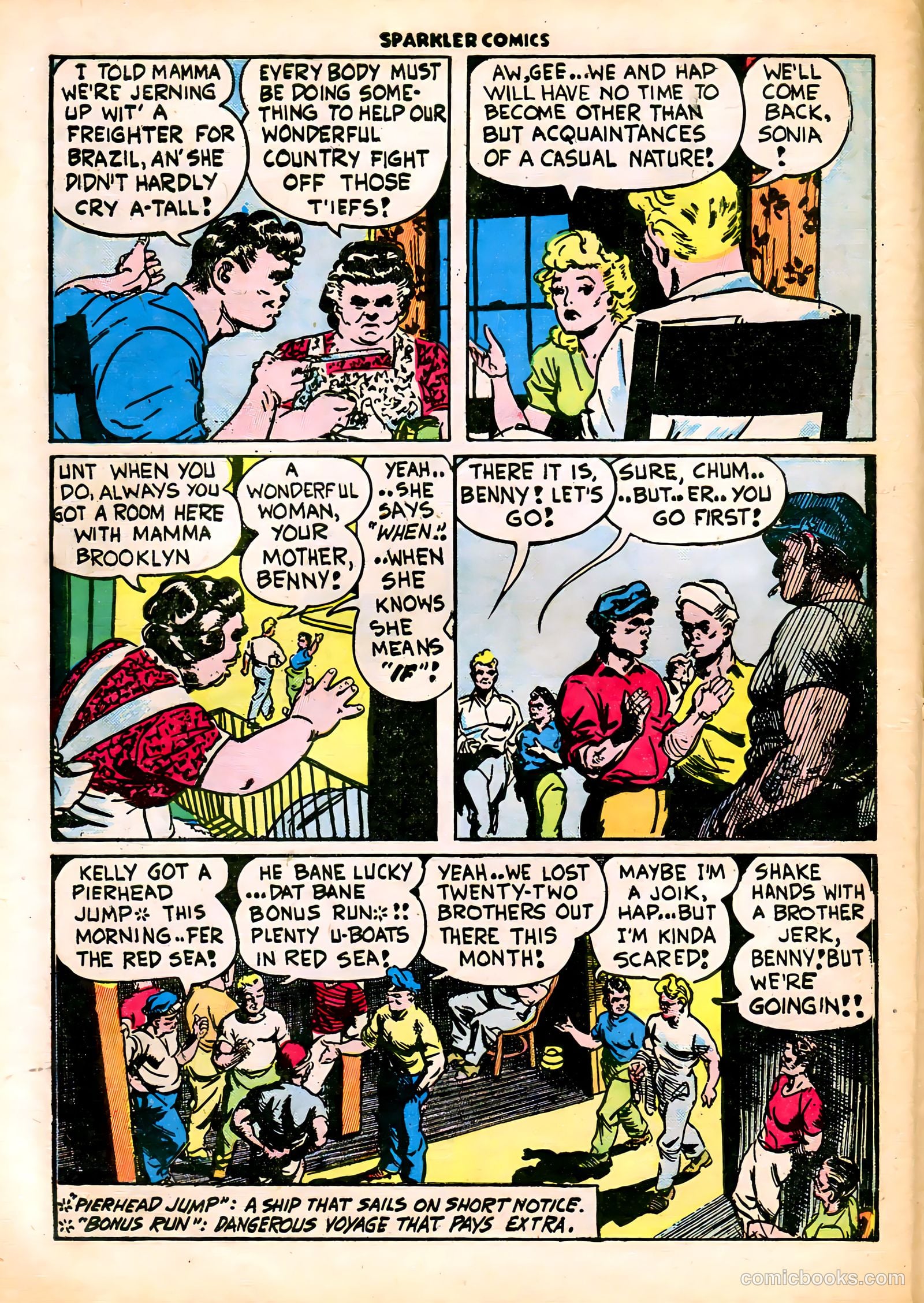 Sparkle Comics #26 — page 10 of 49