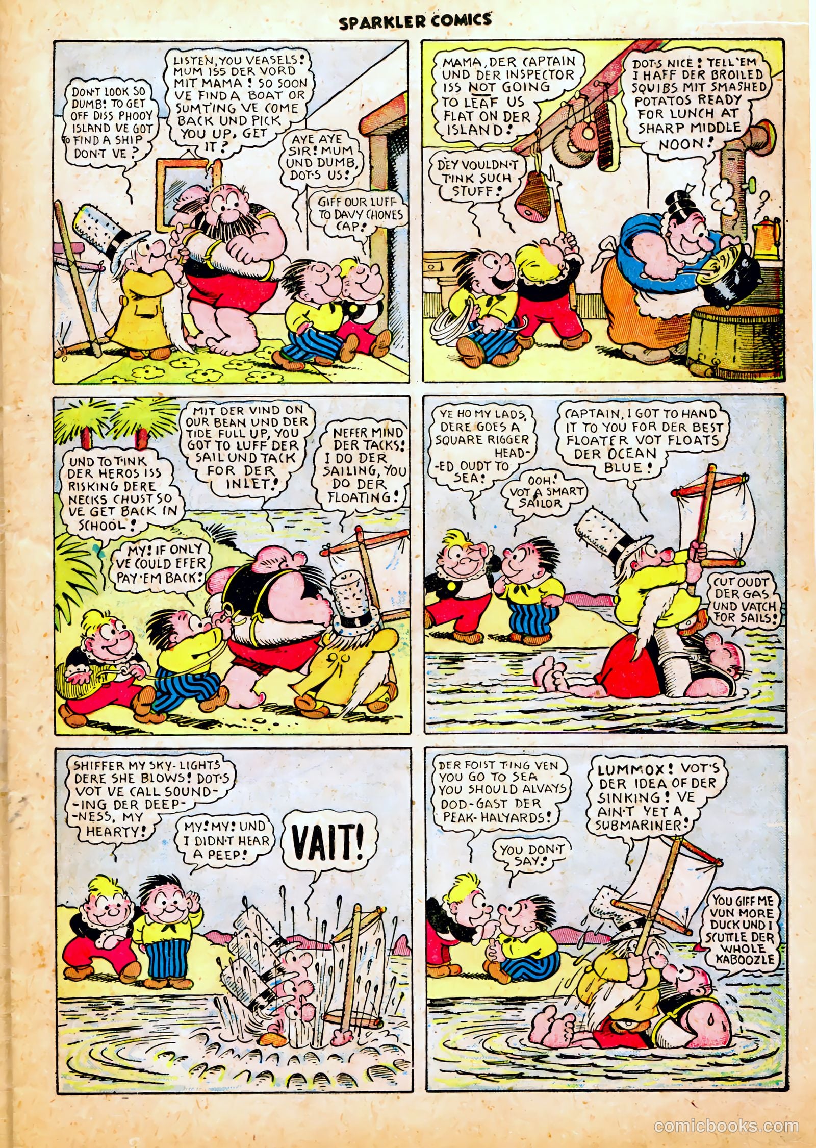 Sparkle Comics #27 — page 16 of 49