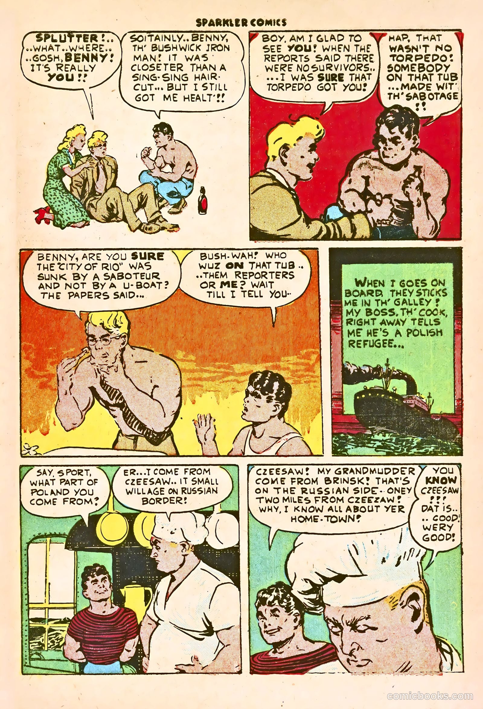 Sparkle Comics #28 — page 40 of 49