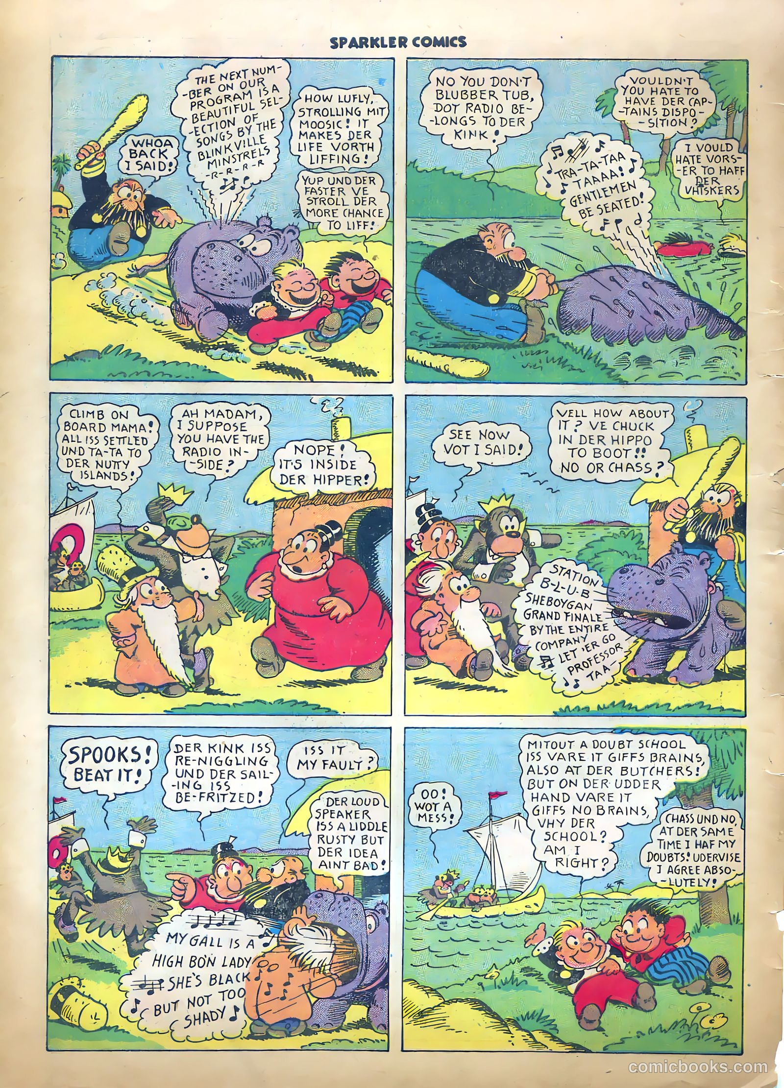 Sparkle Comics #29 — page 4 of 49