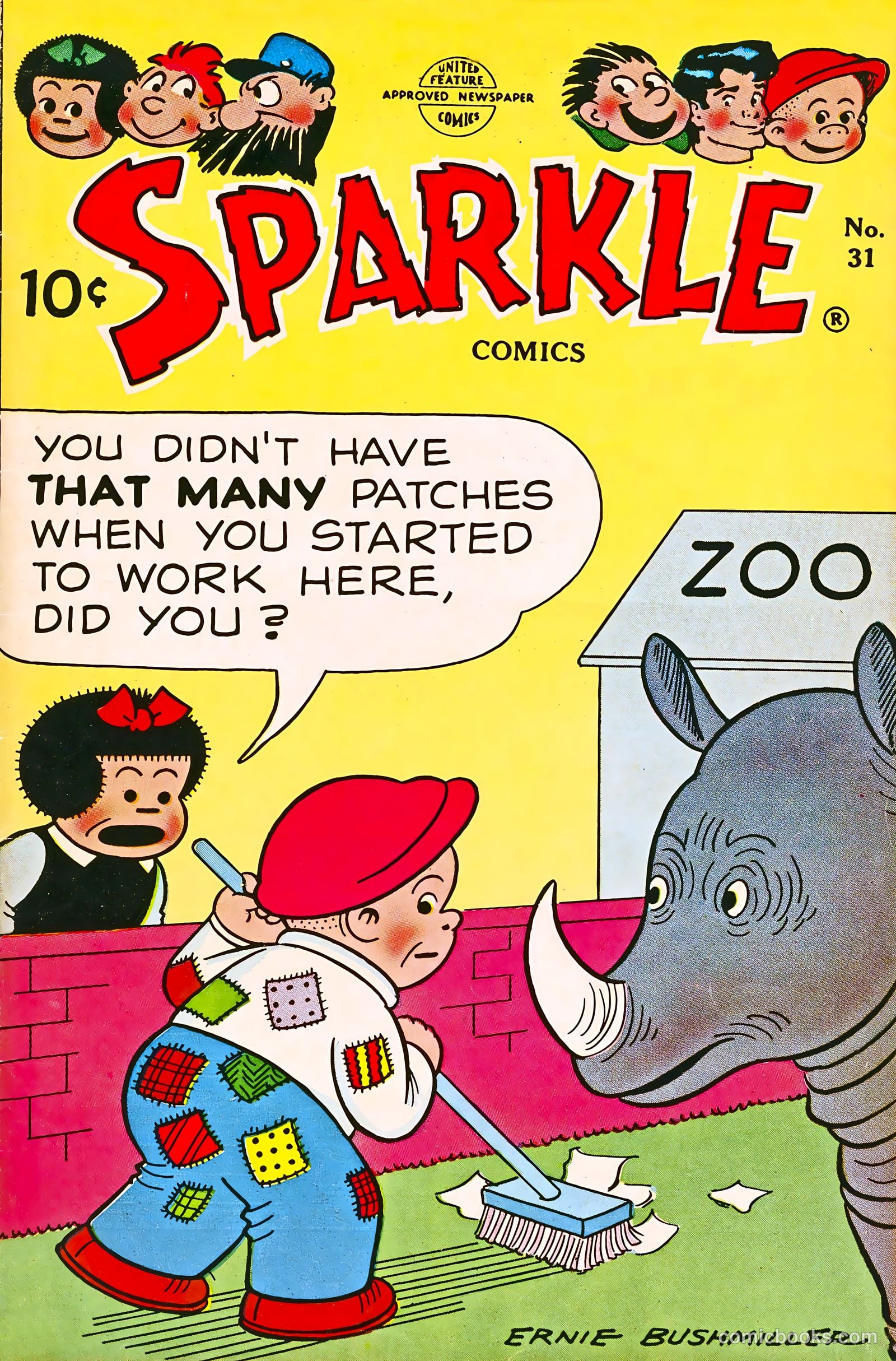 Sparkle Comics #31 — page 1 of 17