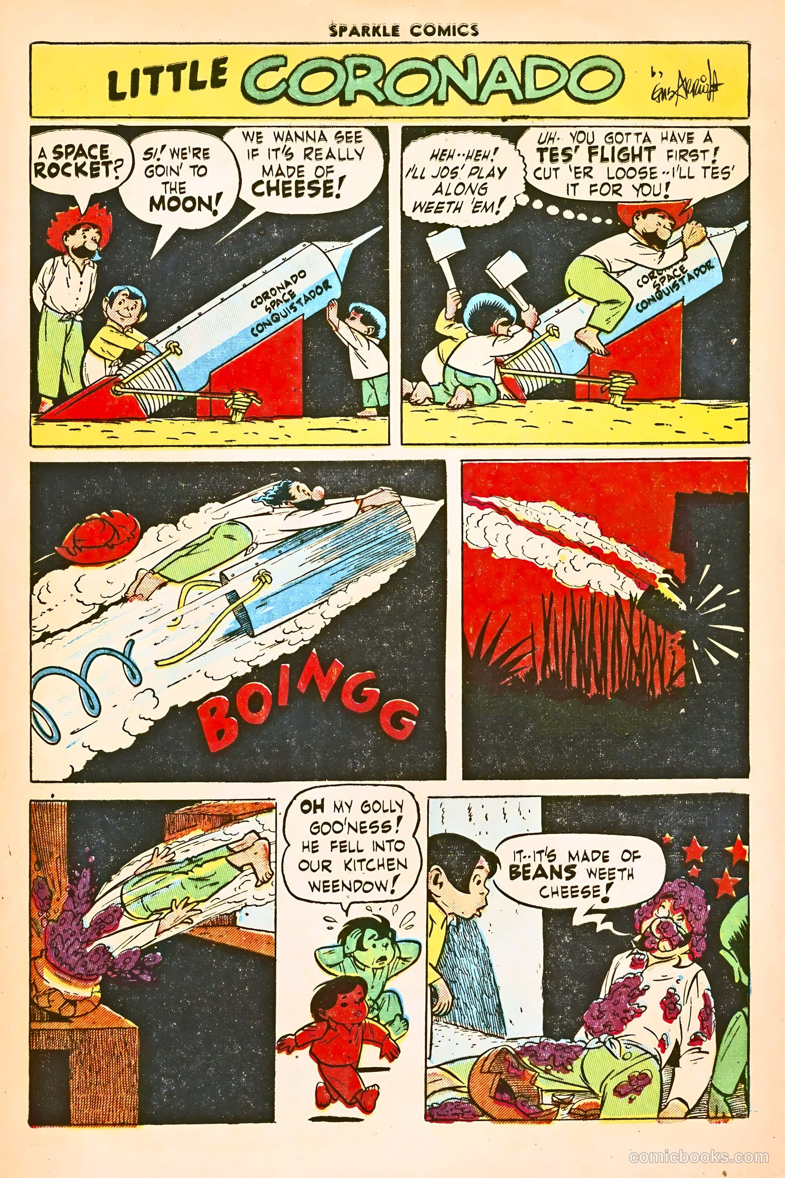 Sparkle Comics #31 — page 14 of 17