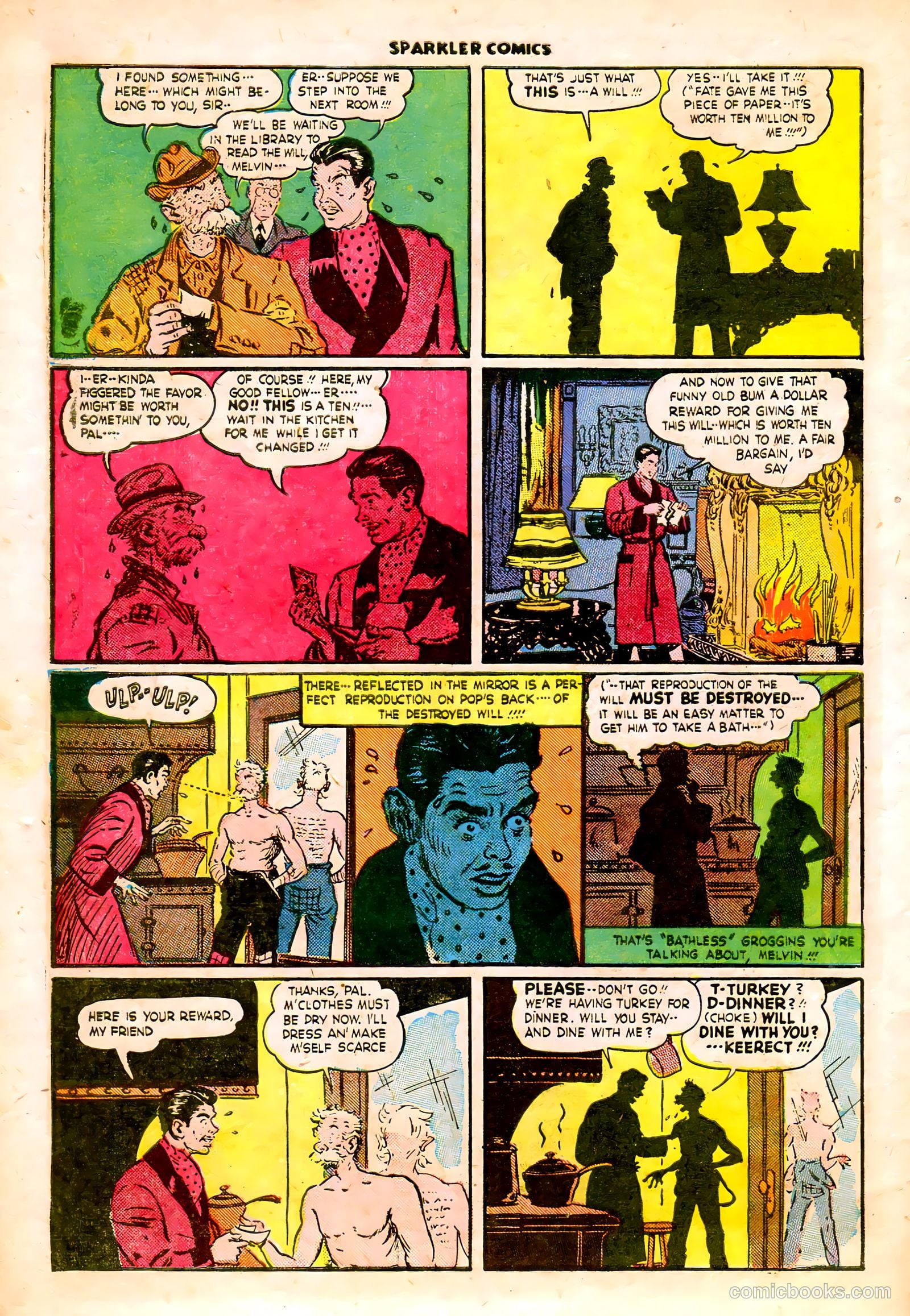 Sparkle Comics #32 — page 35 of 41