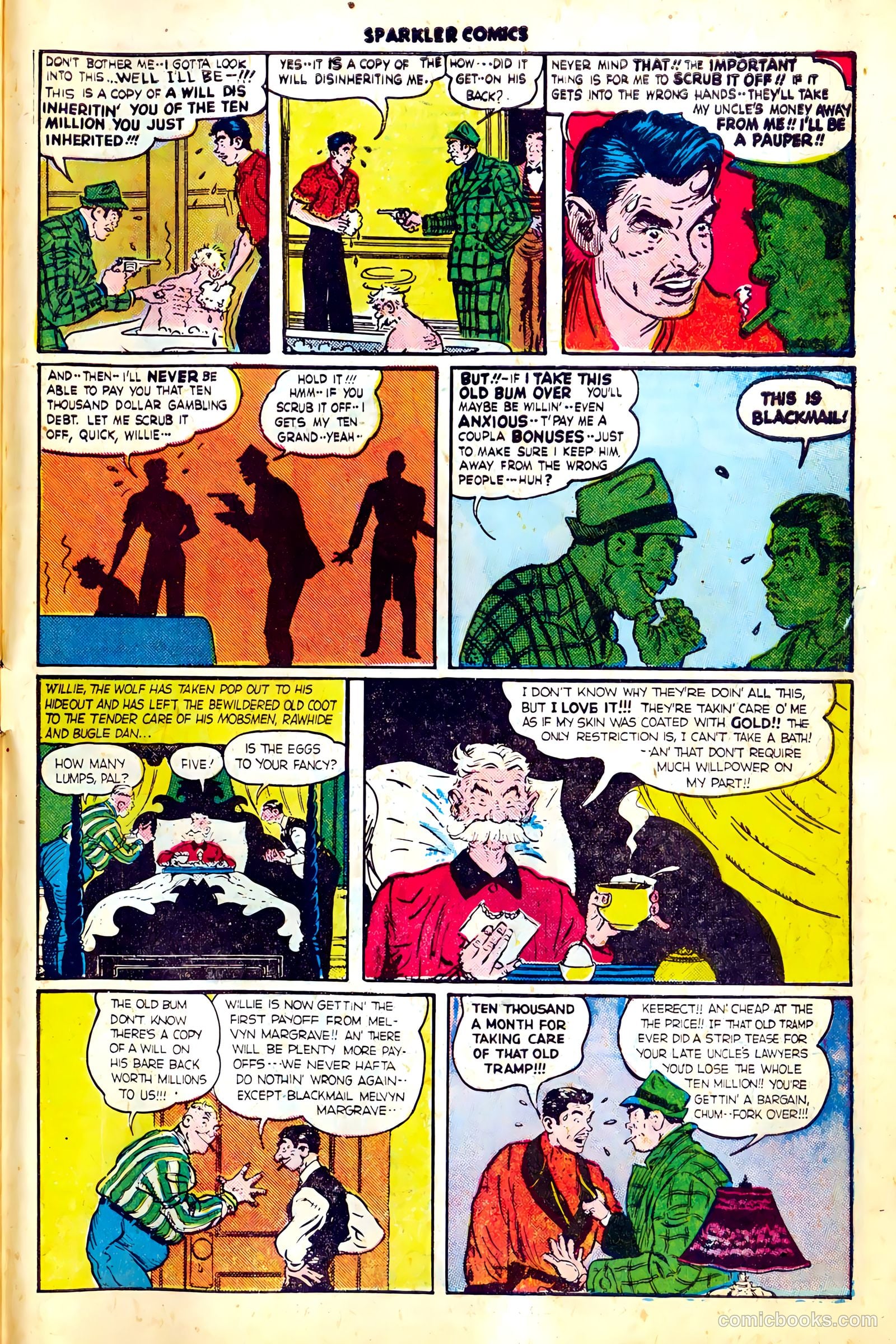 Sparkle Comics #33 — page 35 of 39