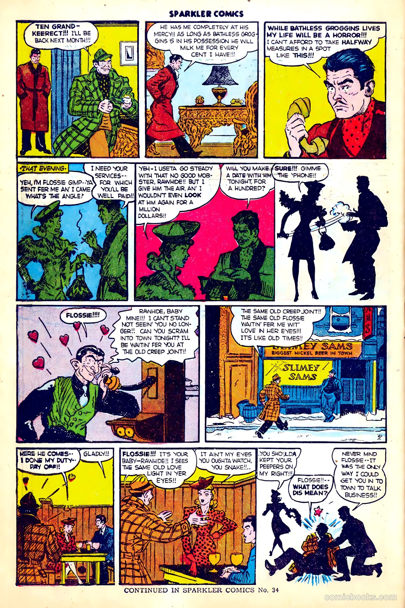 Sparkle Comics #33 — page 36 of 39