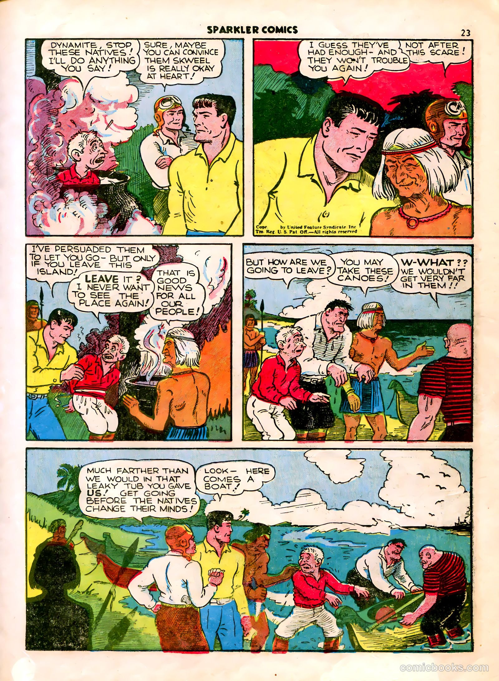Sparkle Comics #5 — page 19 of 55