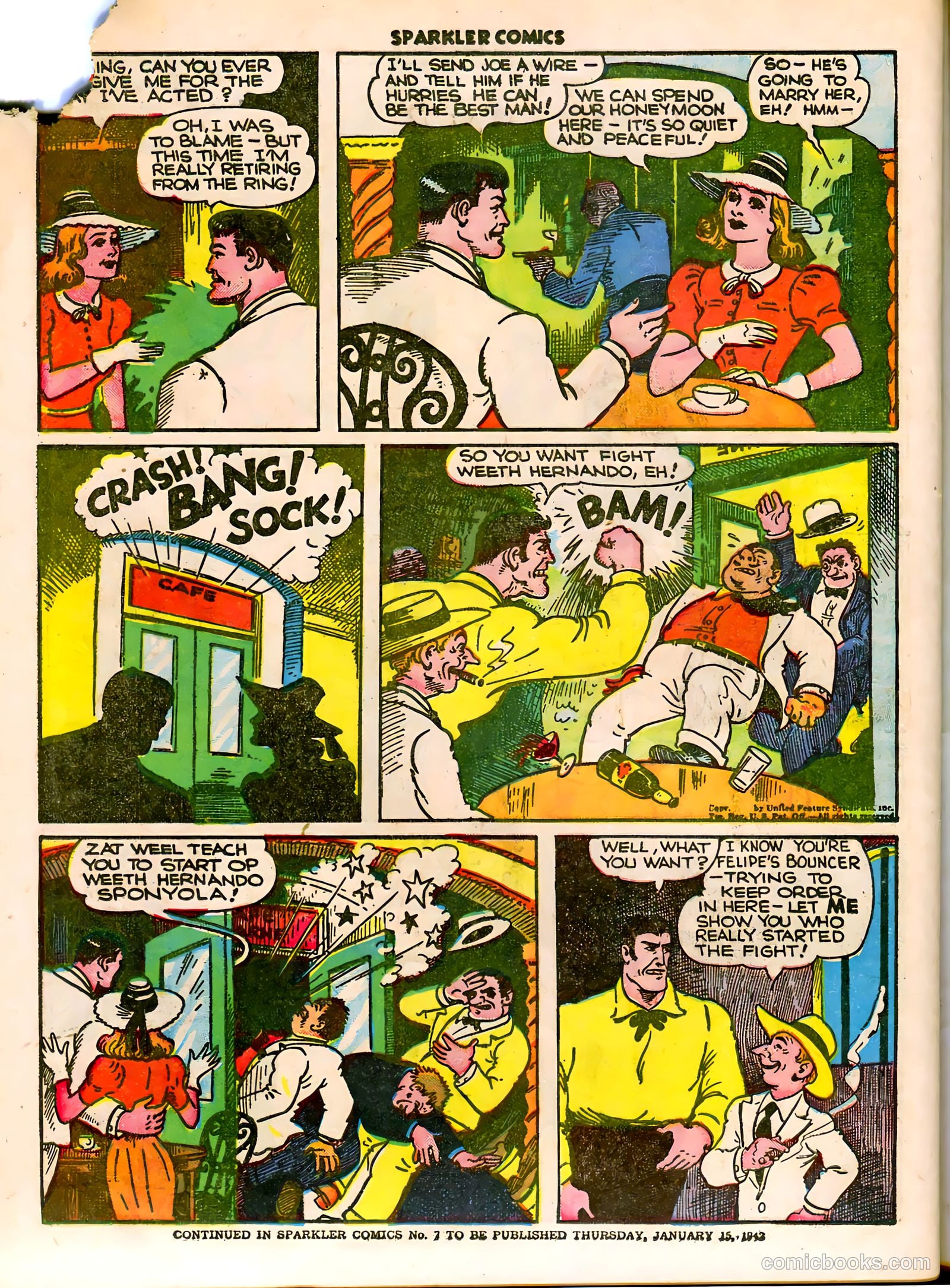 Sparkle Comics #6 — page 35 of 57