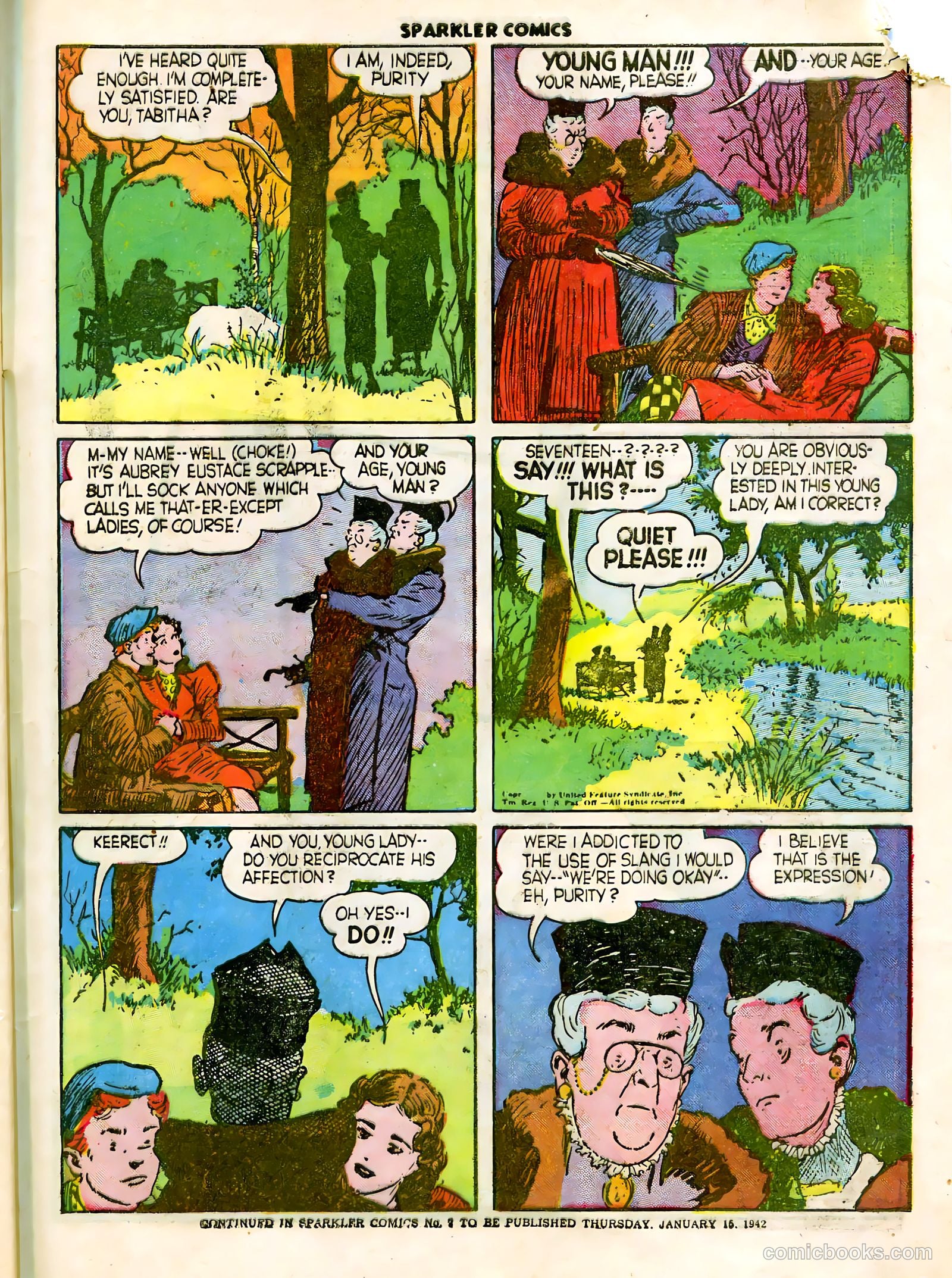 Sparkle Comics #6 — page 54 of 57