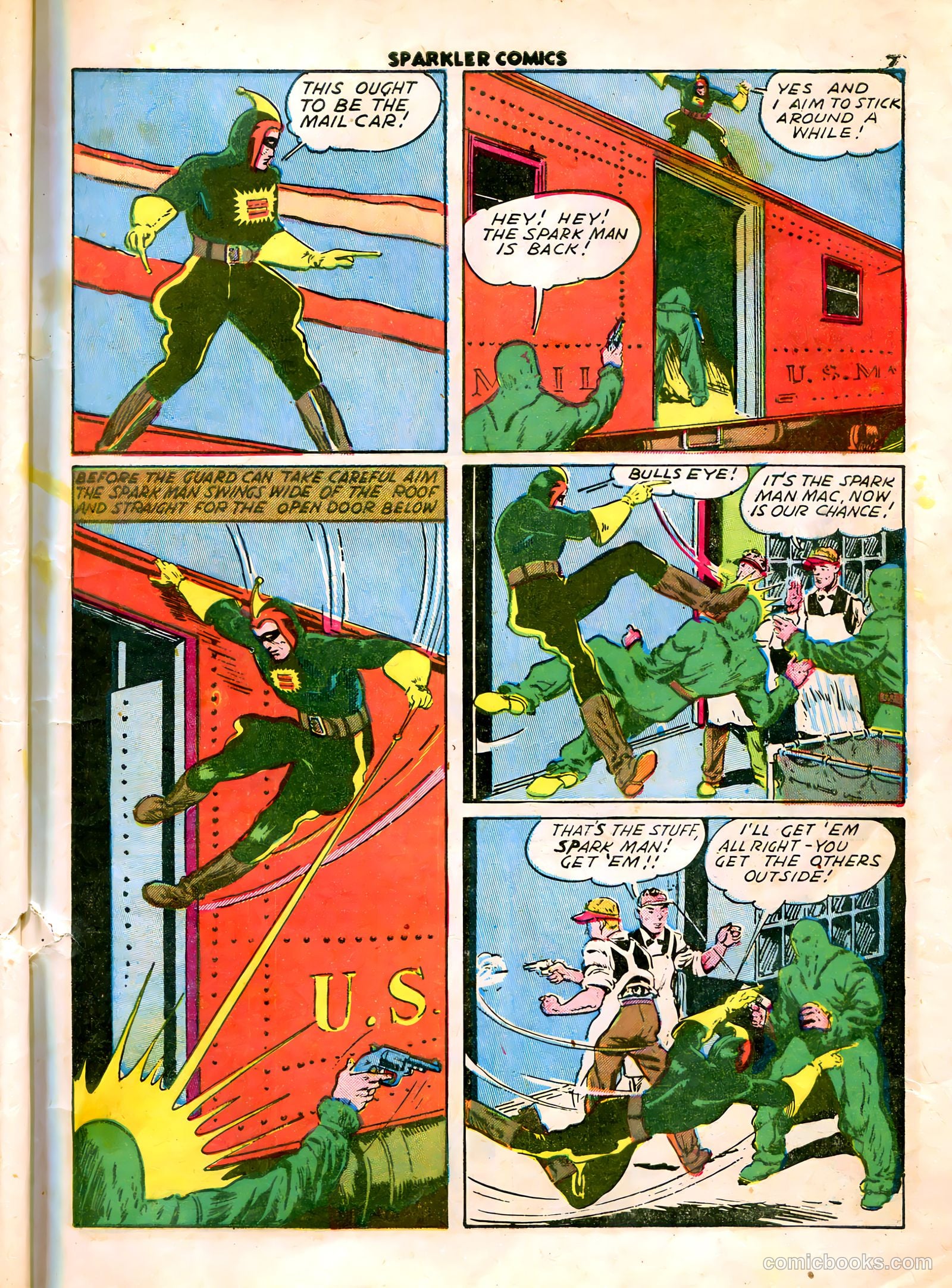 Sparkle Comics #7 — page 9 of 50
