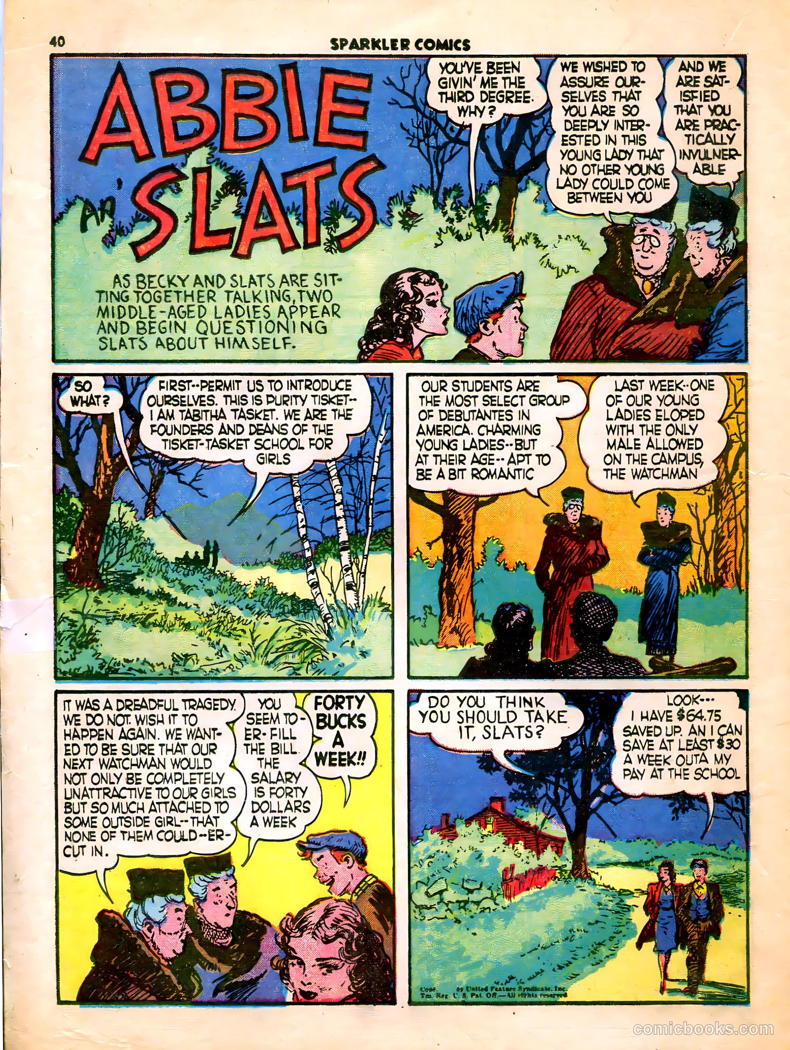Sparkle Comics #7 — page 24 of 50